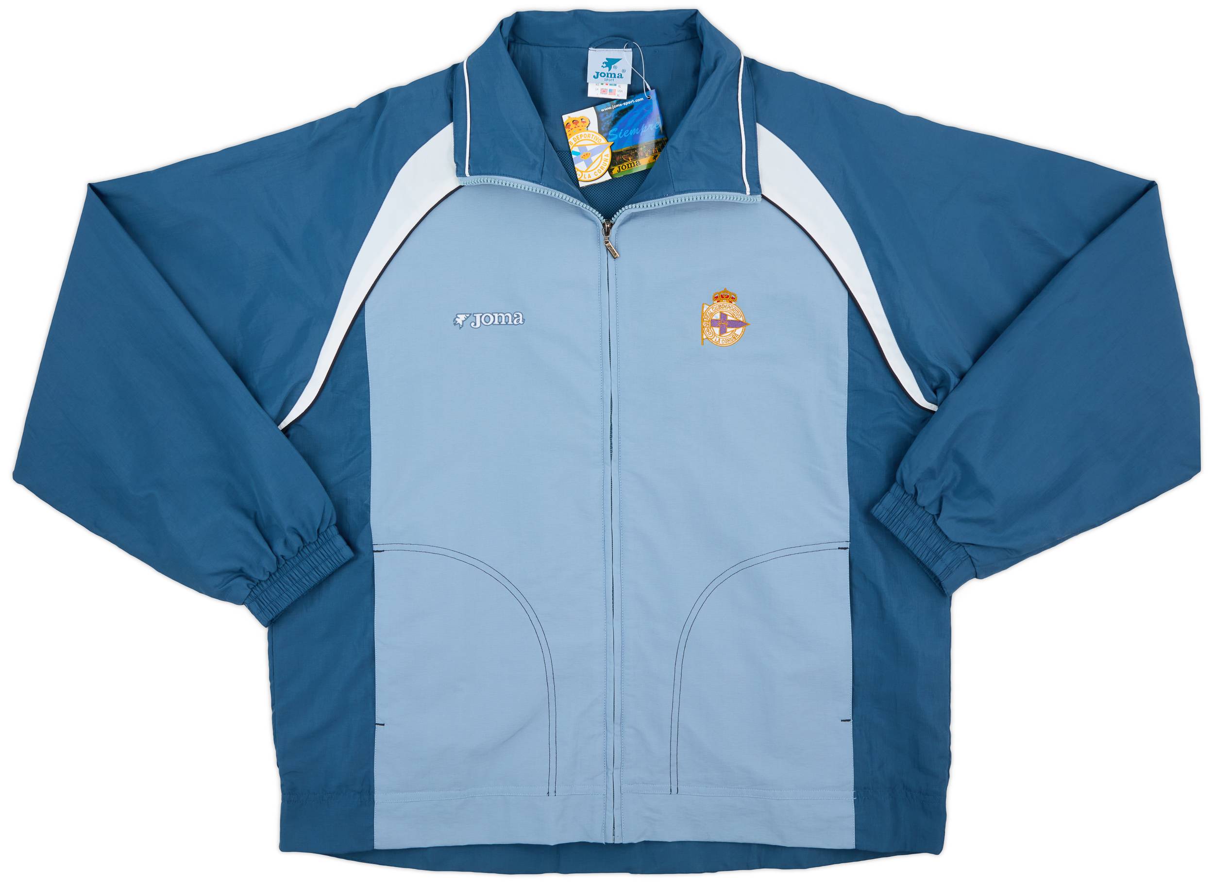 2006-07 Deportivo Joma Travel Jacket (L)