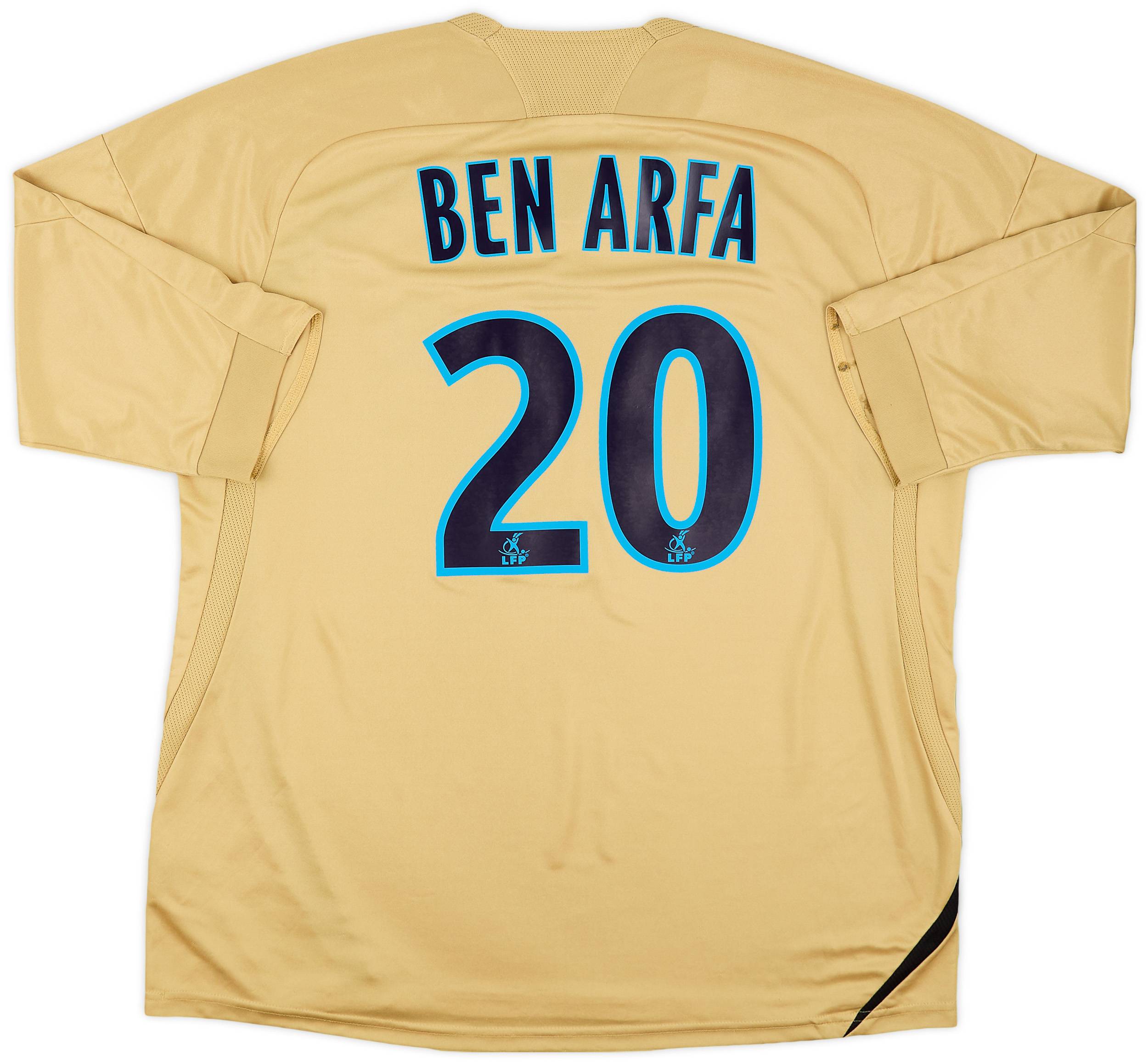 2008-09 Olympique Marseille Third Shirt Ben Arfa #20 - 8/10 - (XL)