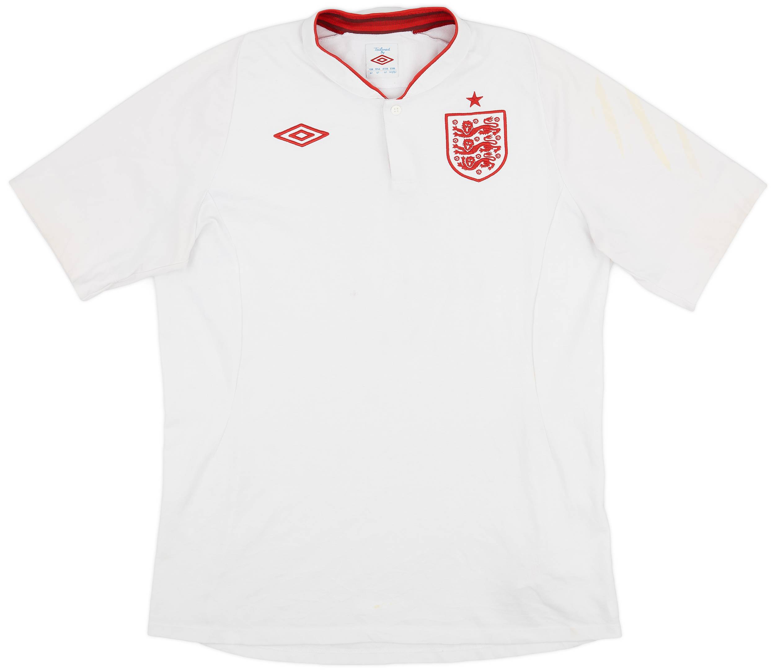 2012-13 England Home Shirt - 5/10 - (L)