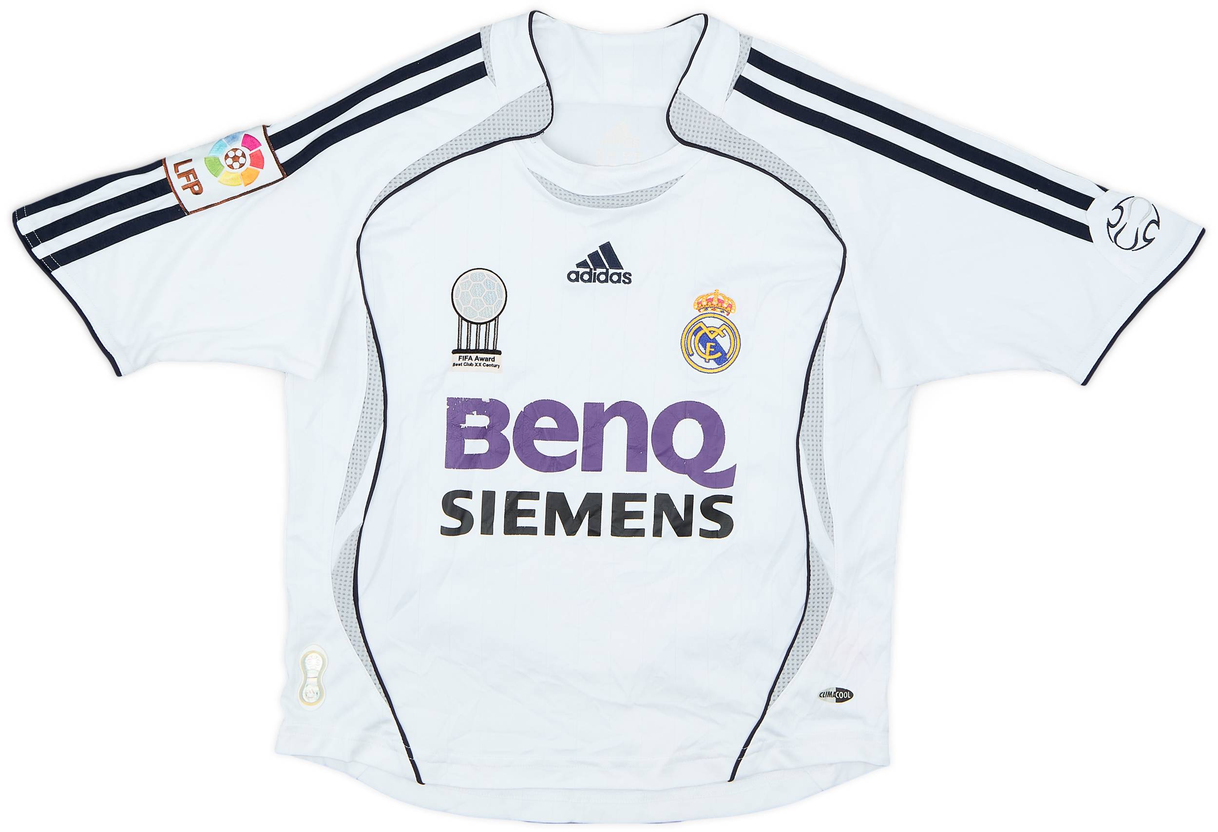 2006-07 Real Madrid Home Shirt - 5/10 - (XS.Boys)