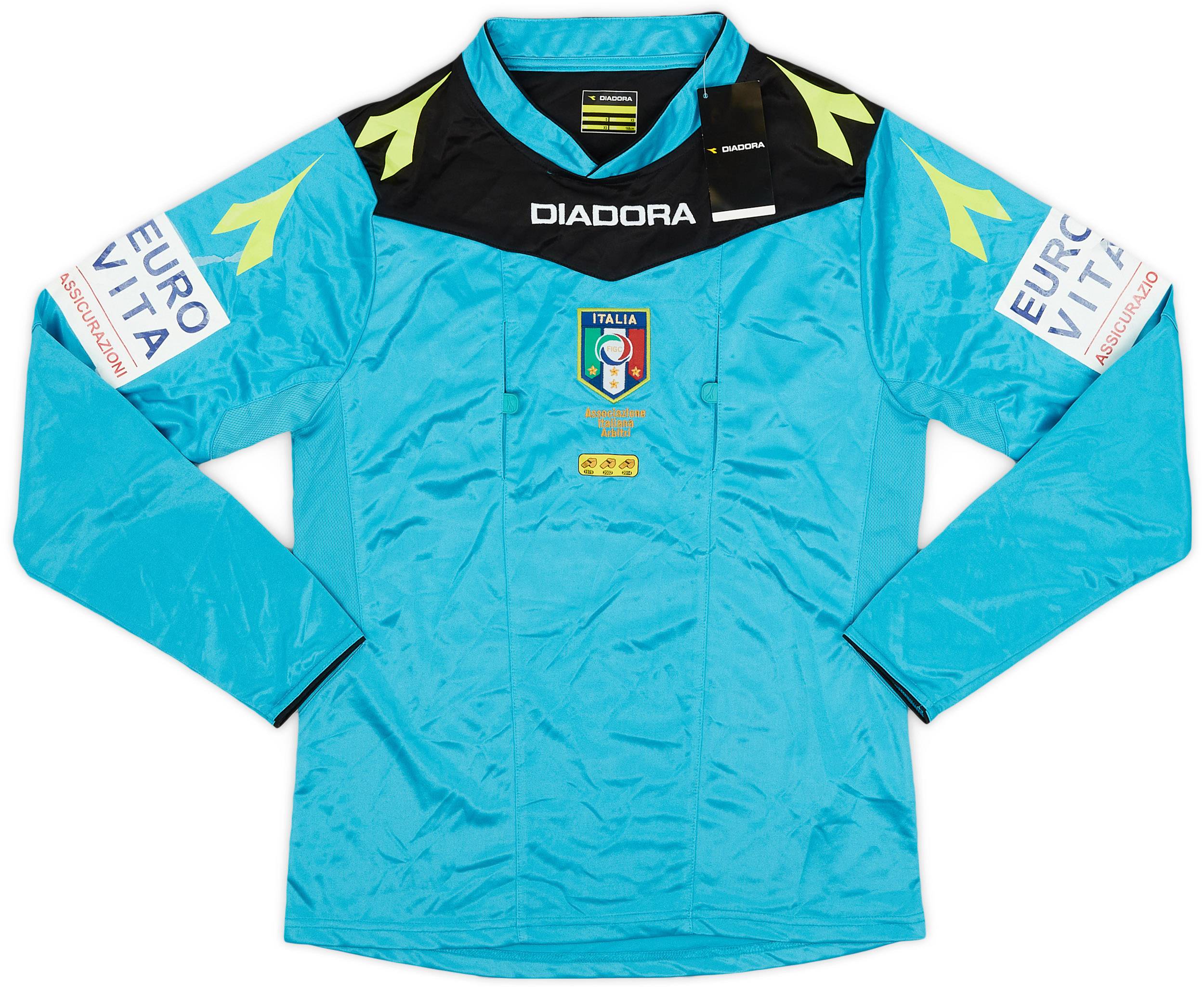 2015-17 Italy Diadora Referee L/S Shirt (XS)