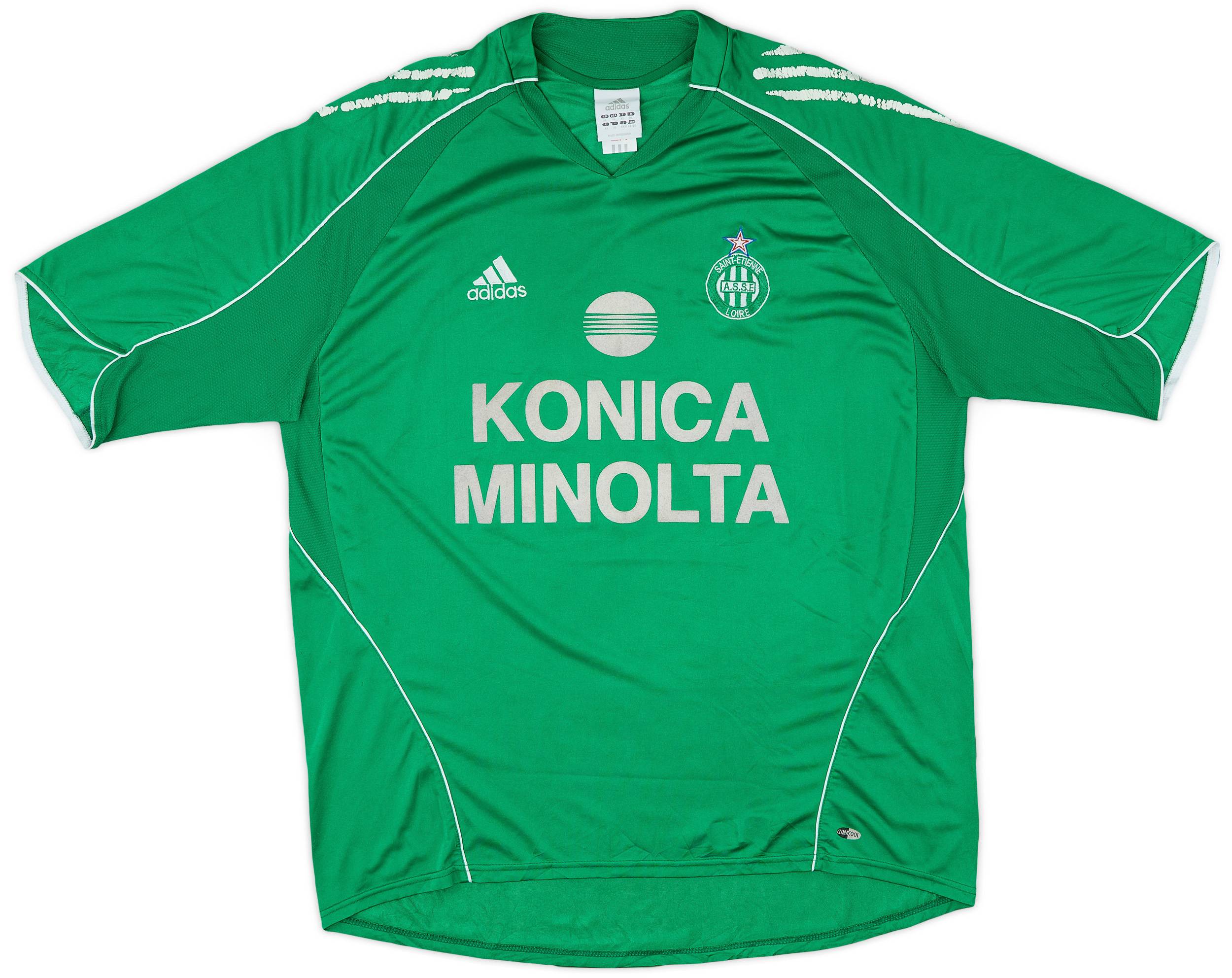 2005-06 Saint Etienne Home Shirt - 5/10 - (XL)