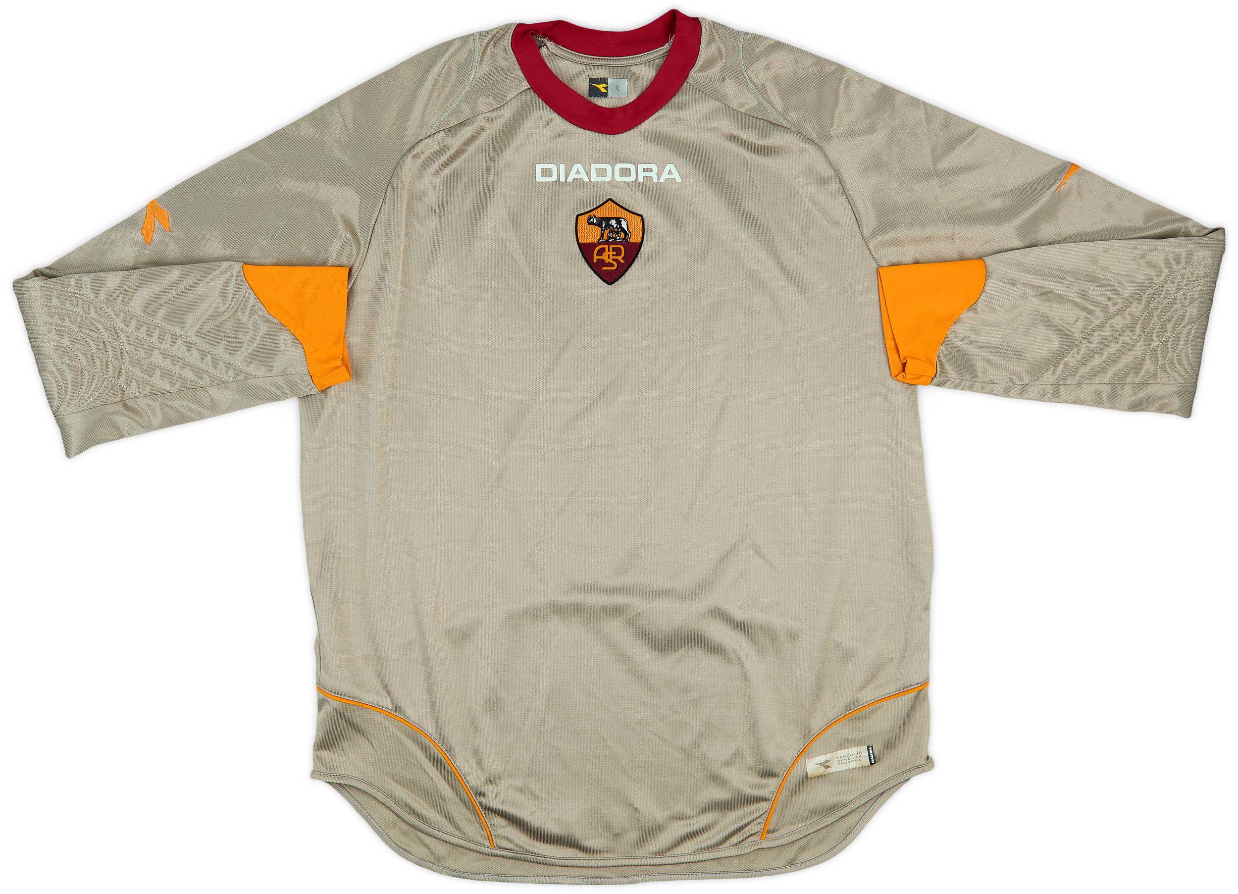 2006-07 Roma GK Shirt - 8/10 - (L)