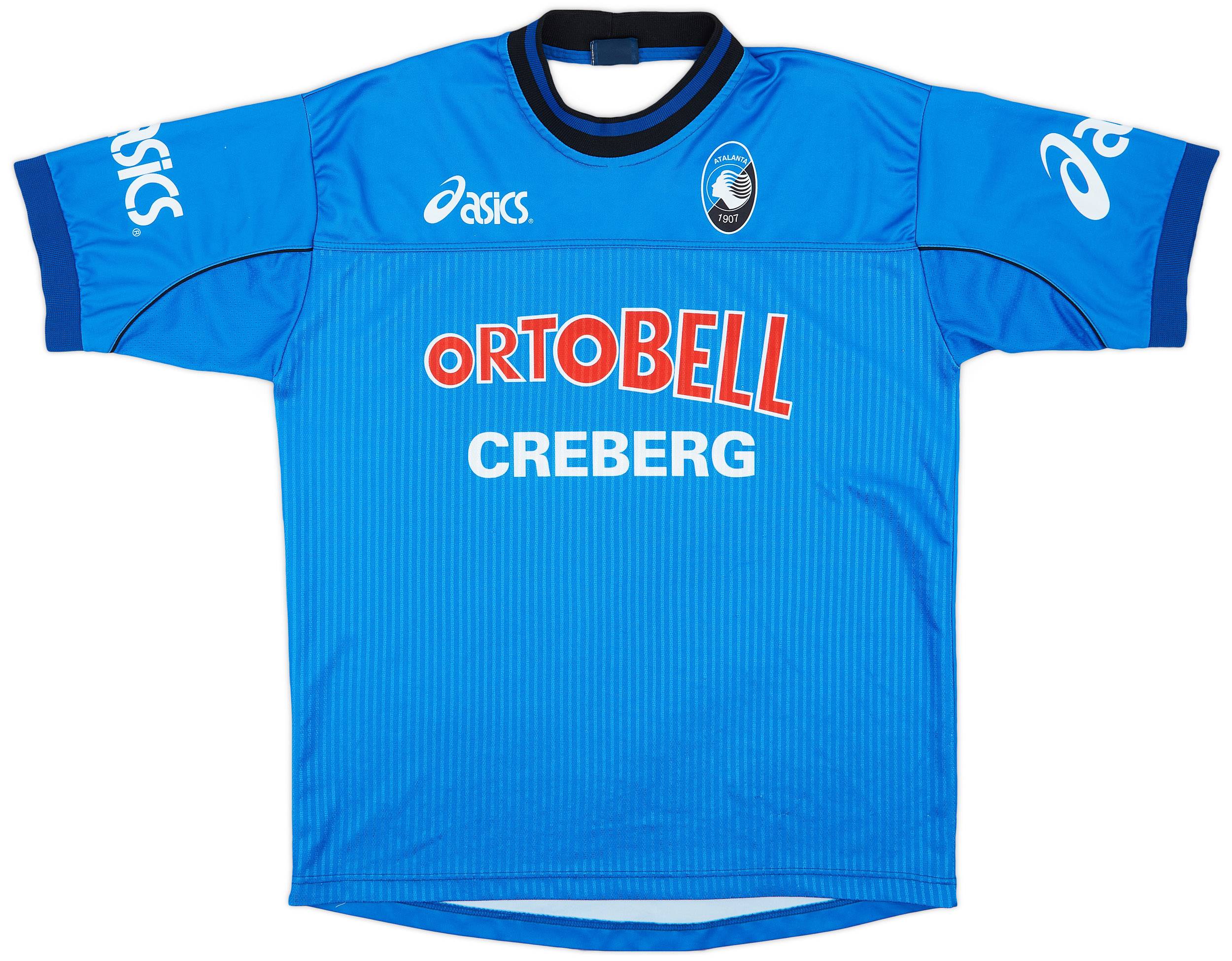 2000-01 Atalanta Asics Training Shirt - 8/10 - (S)