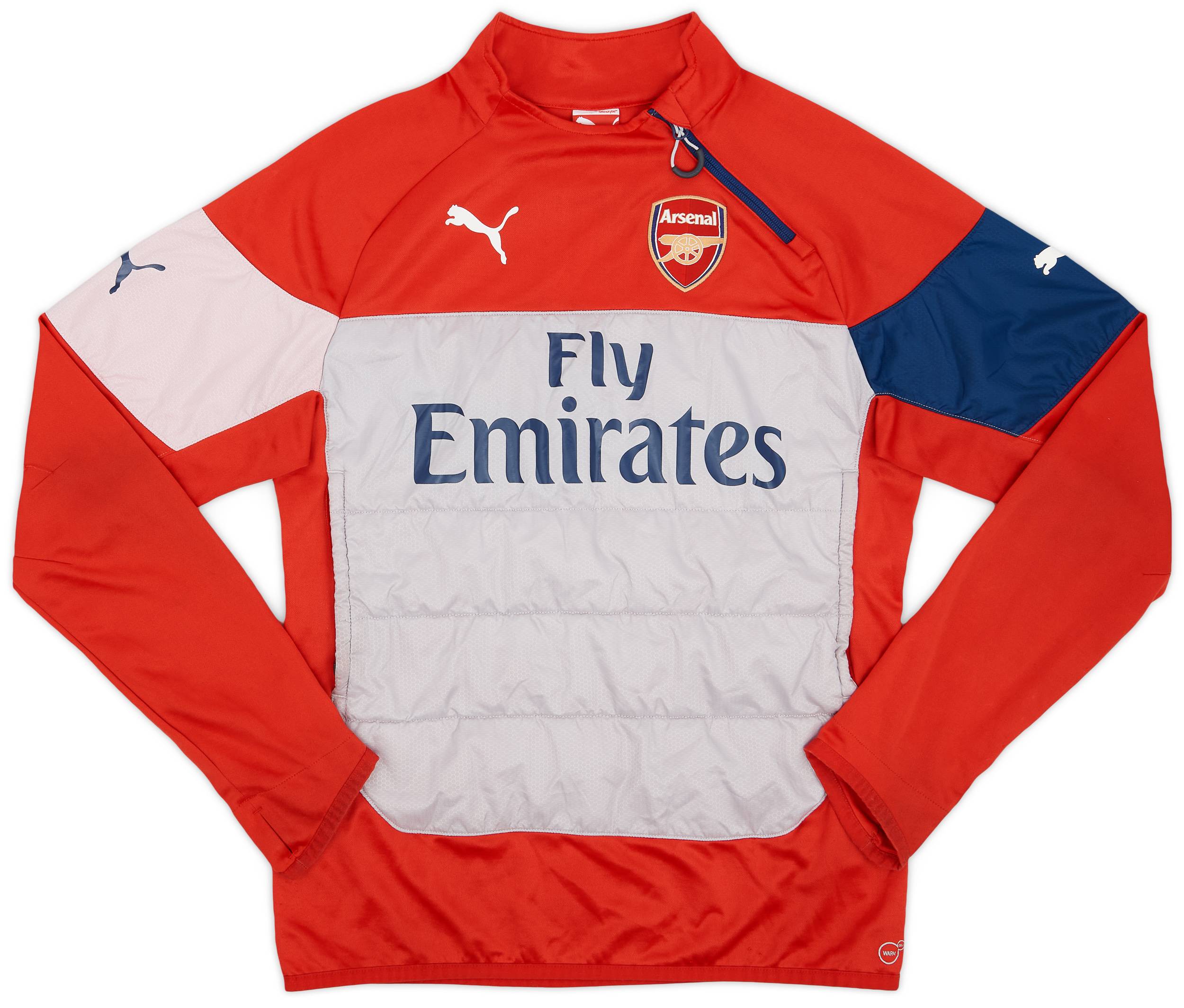 2014-15 Arsenal Puma 1/4 Zip Drill Top - 8/10 - (M)