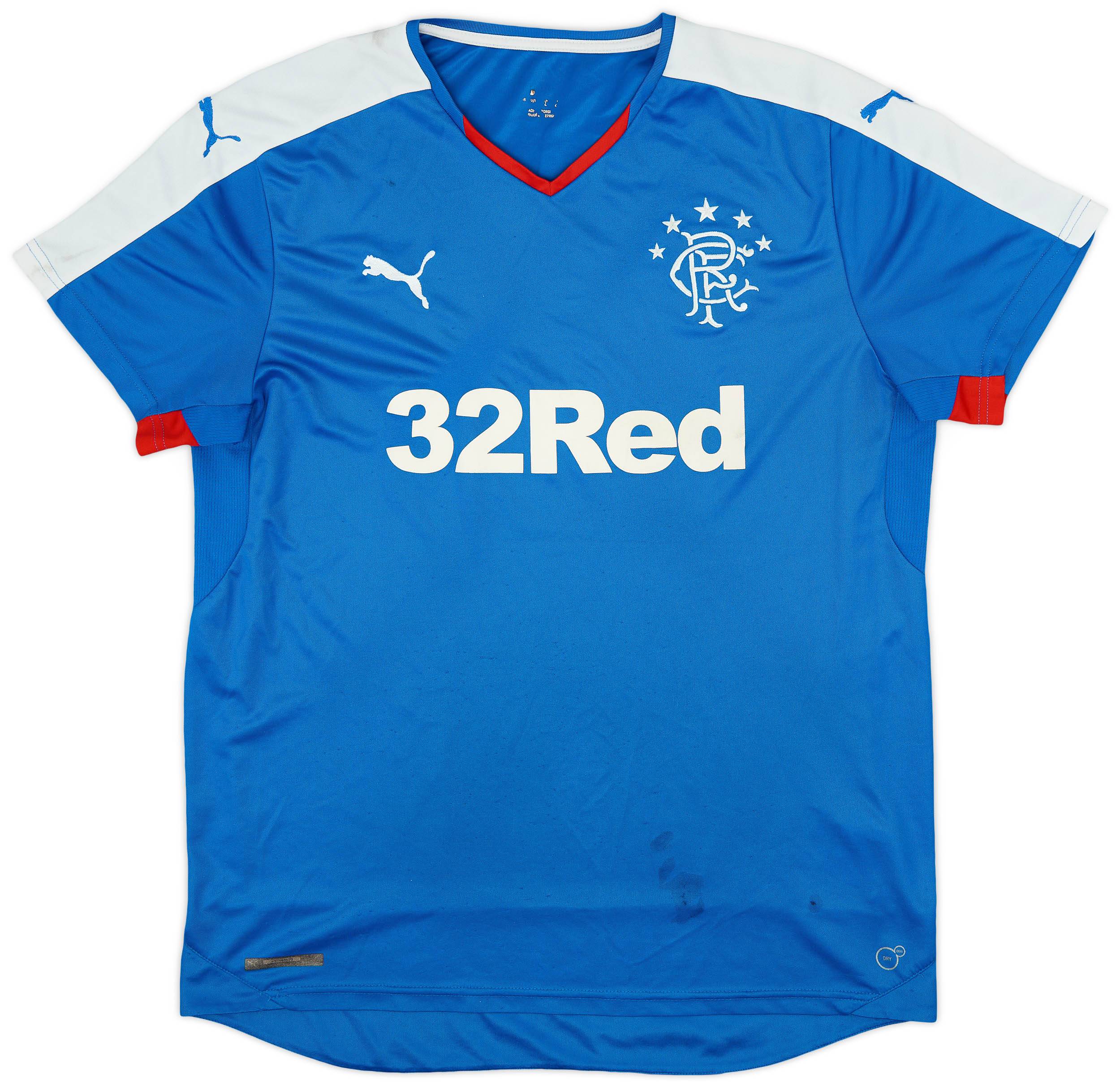 2015-16 Rangers Home Shirt - 5/10 - (L)
