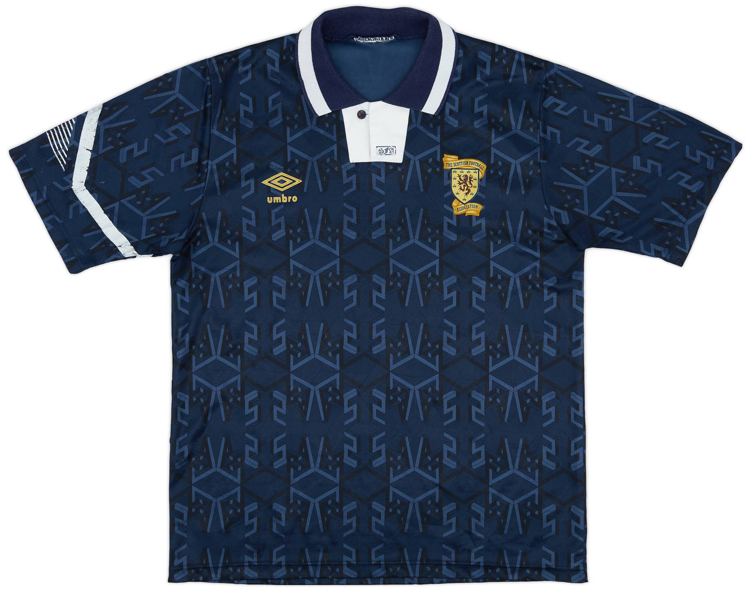 1991-94 Scotland Home Shirt - 6/10 - (L)