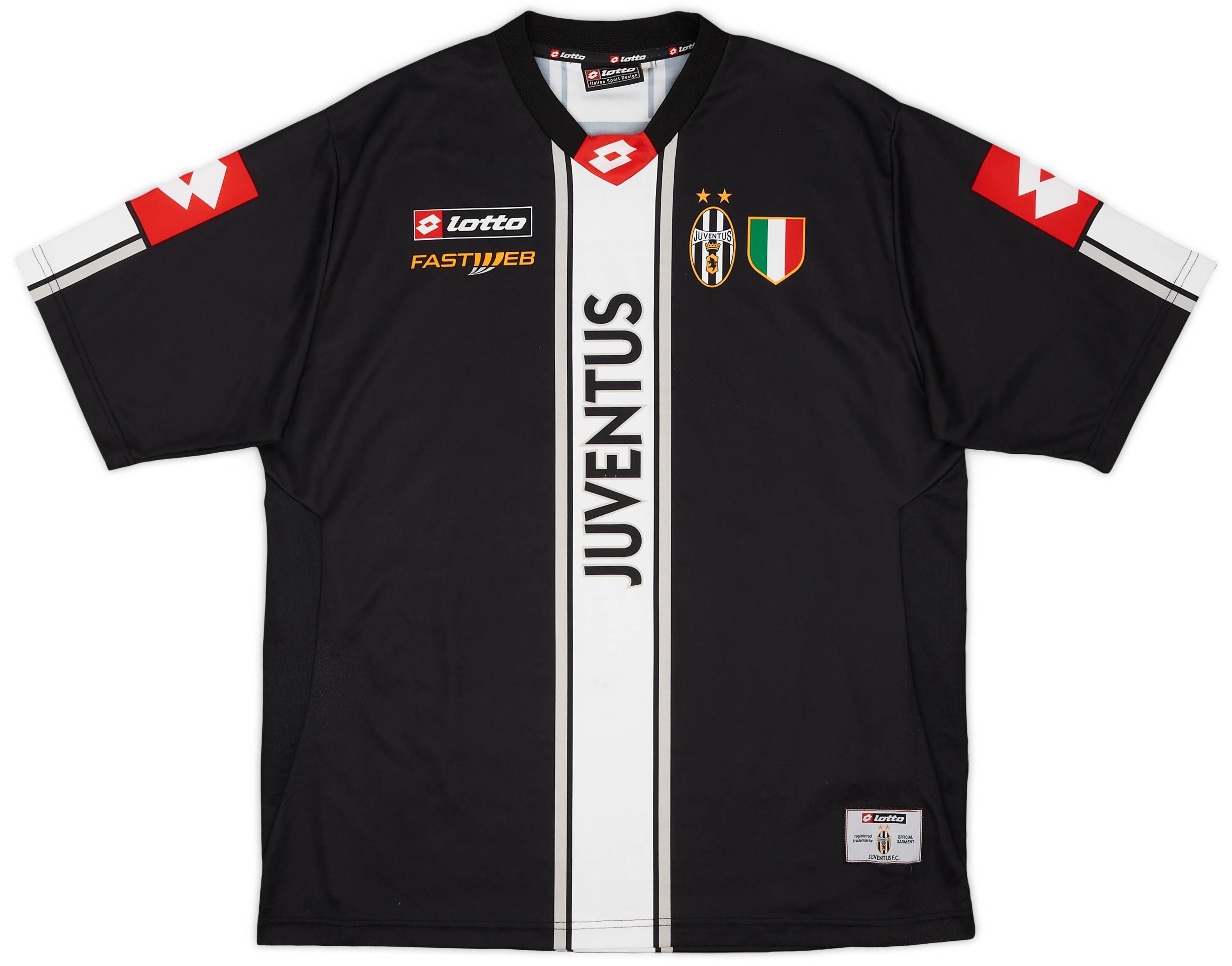 2001-02 Juventus Lotto Training Shirt - 7/10 - (XL)