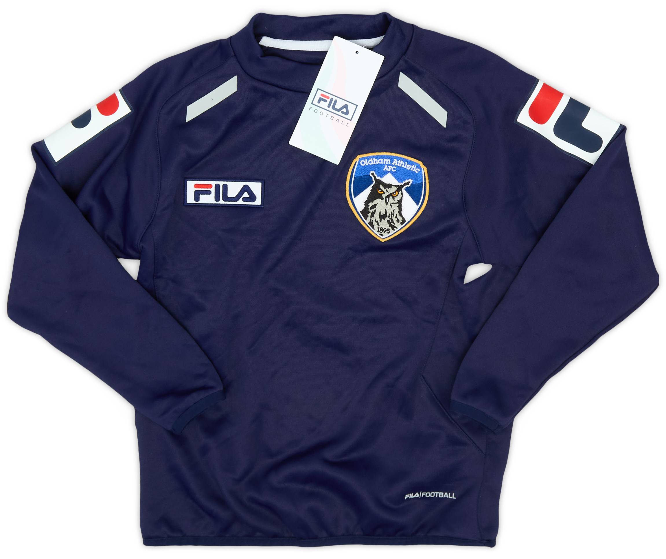 2012 13 Oldham Athletic Fila Training Top S.Boys