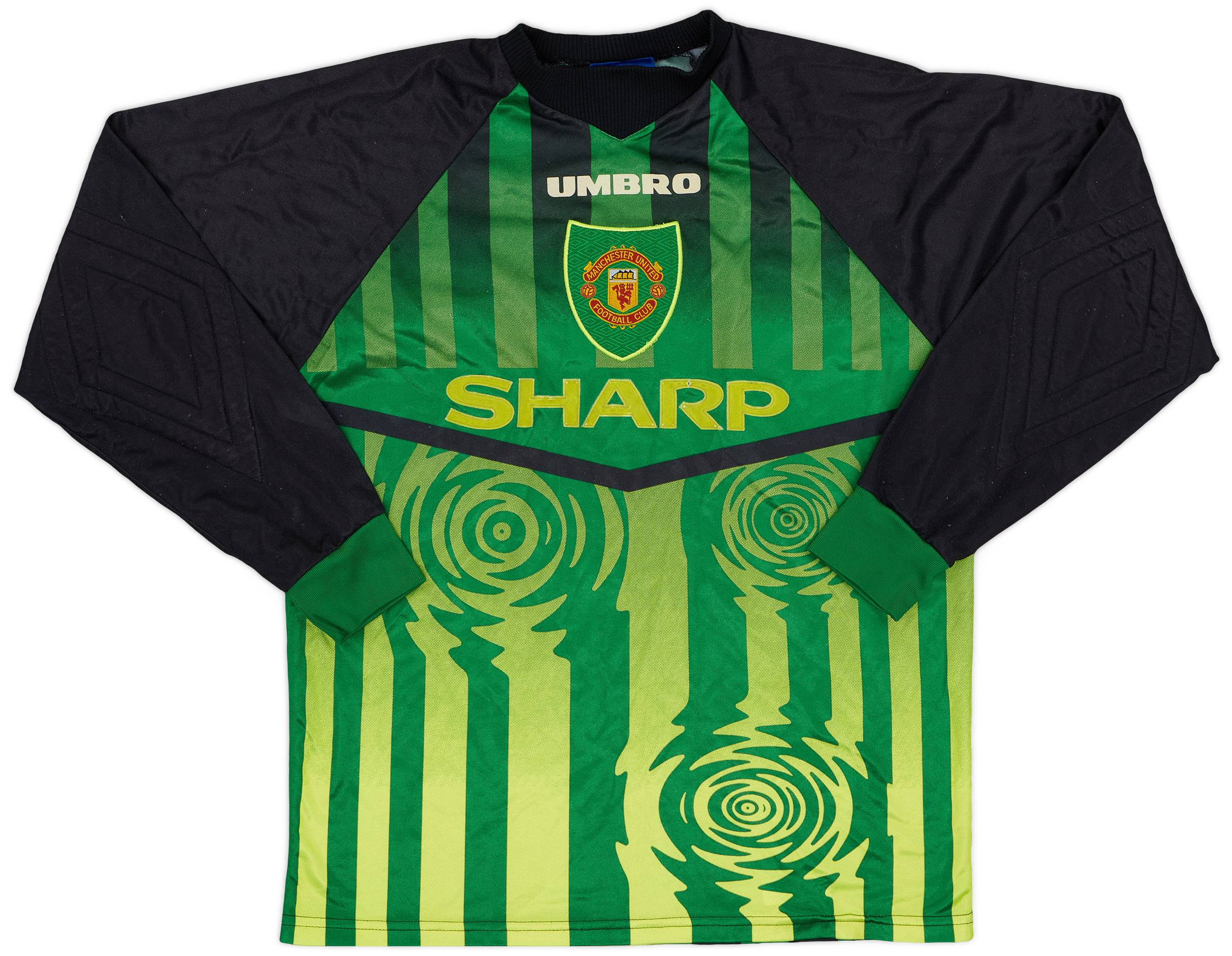 1997-98 Manchester United GK Shirt - 8/10 - (M)