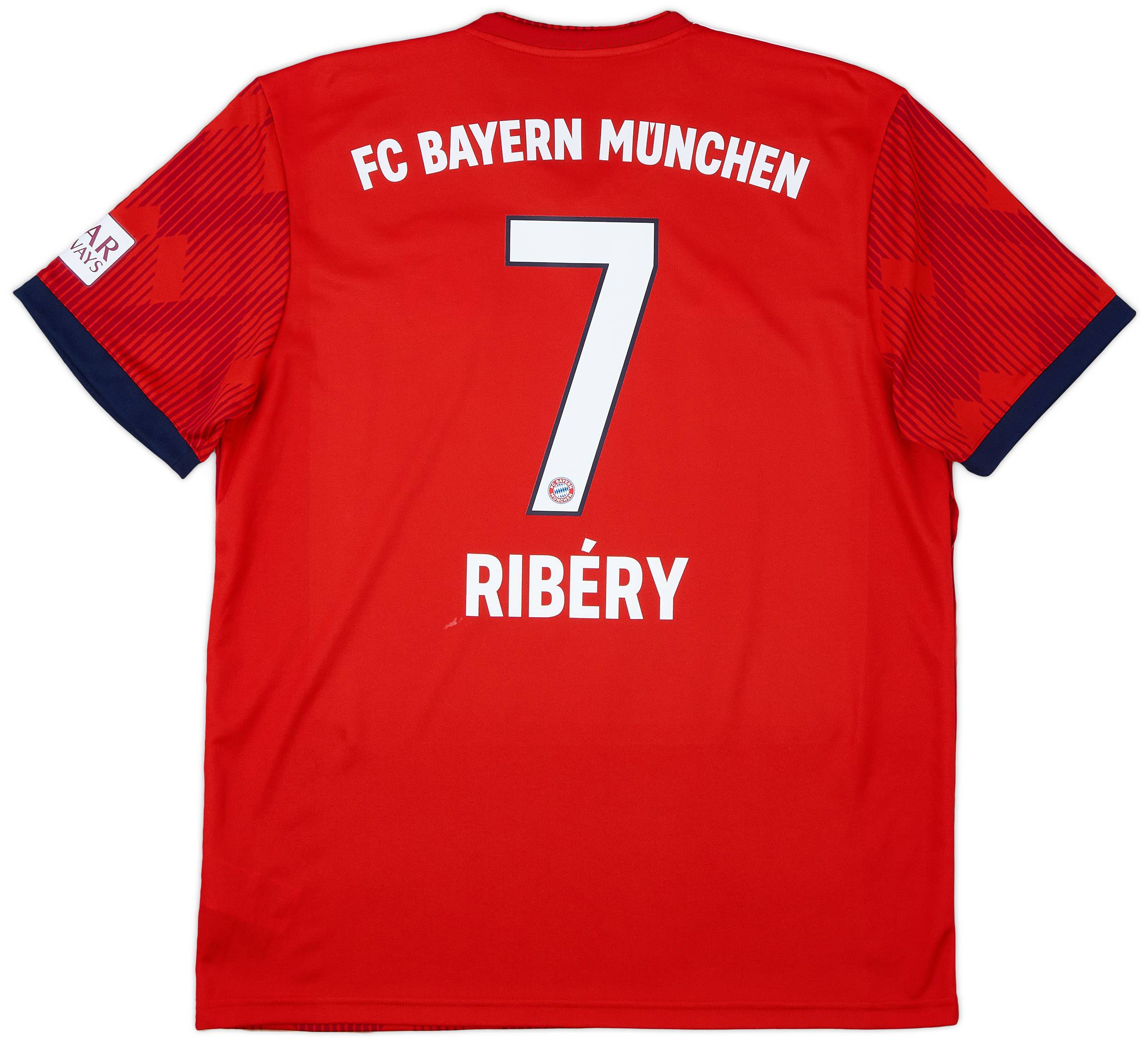 2018 19 Bayern Munich Home Shirt Ribery 7 8 10 L