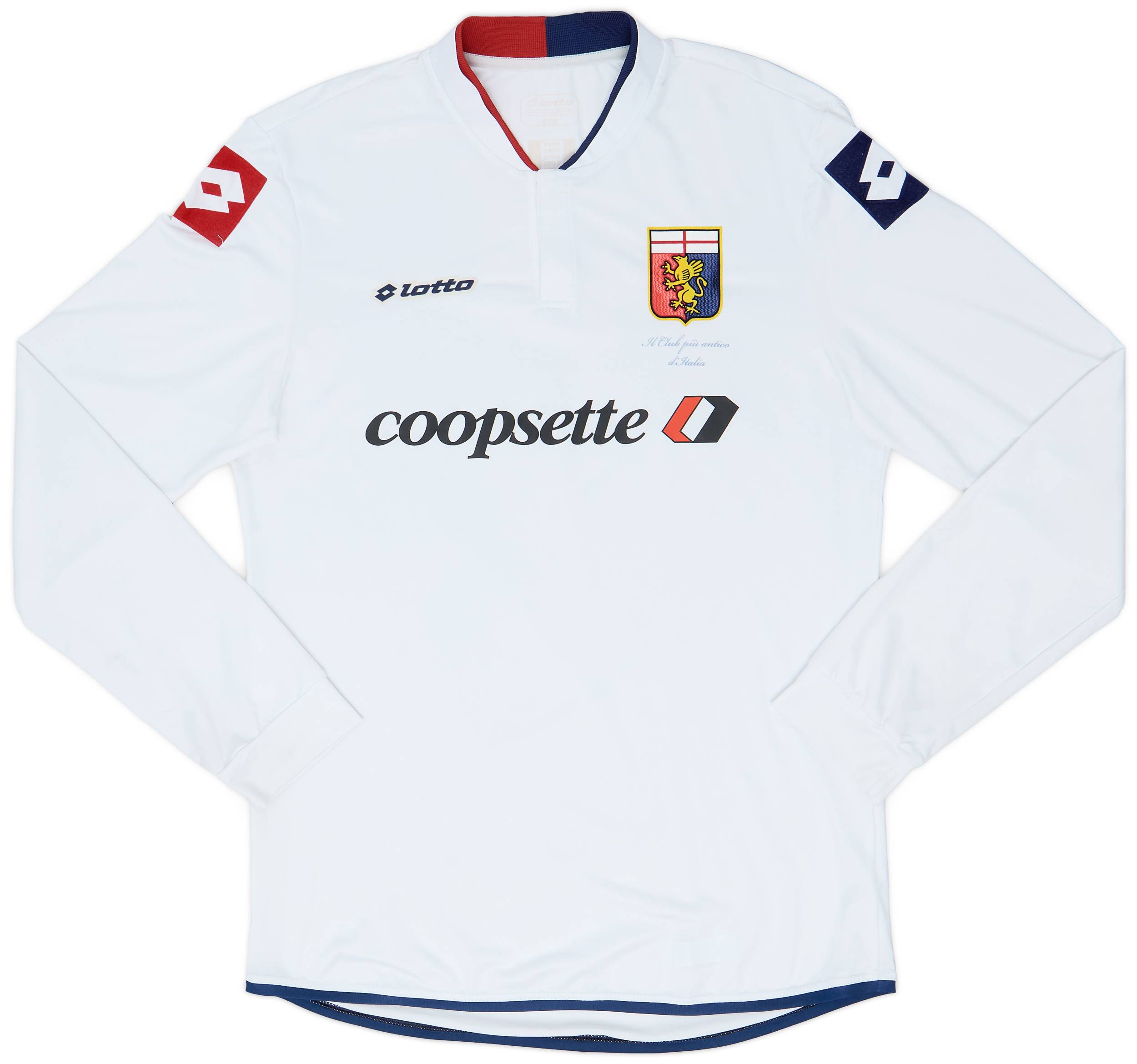 2013-14 Genoa Away L/S Shirt - 8/10 - (XL)