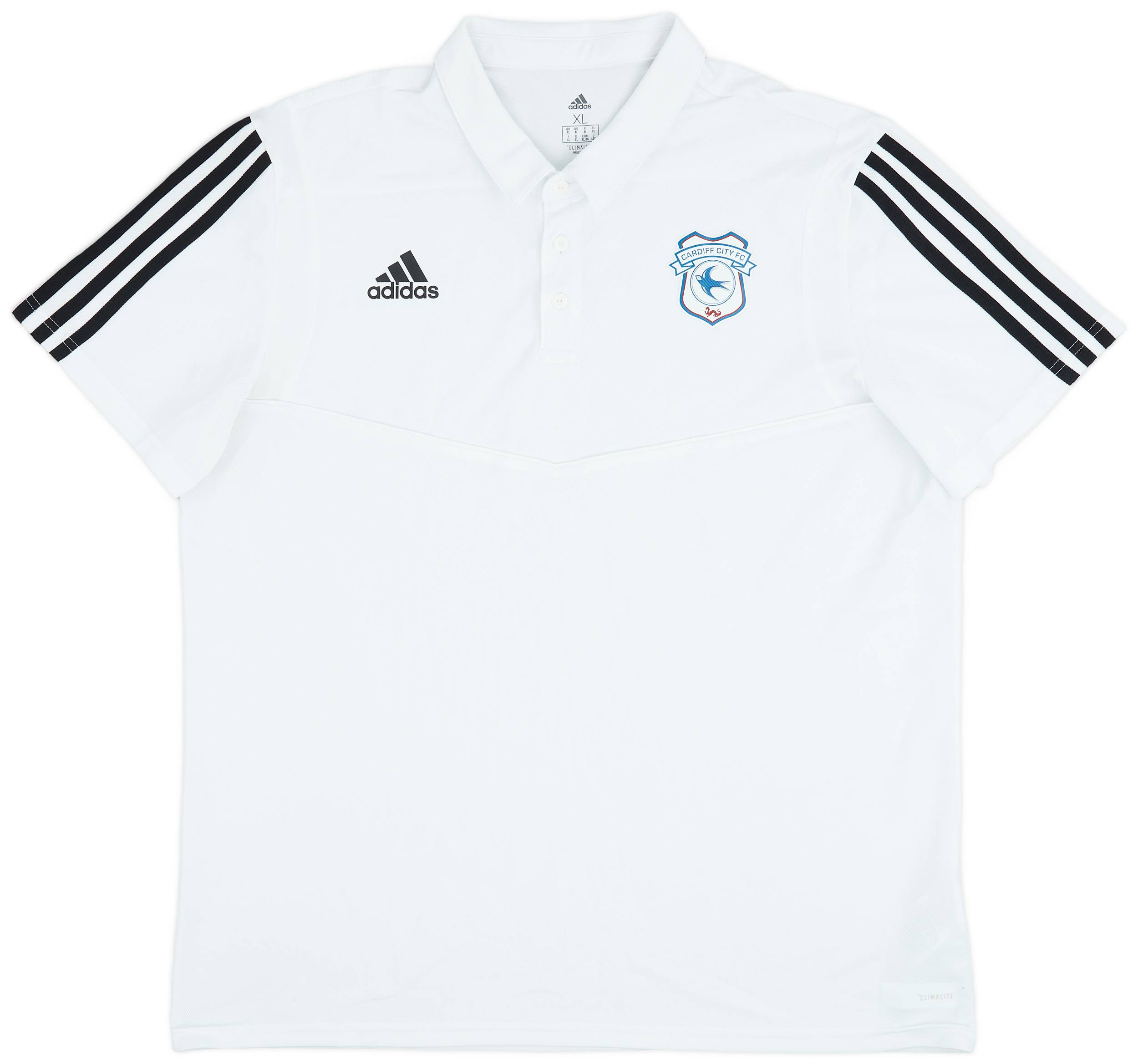 2019 20 Cardiff City adidas Polo Shirt 8 10 XL