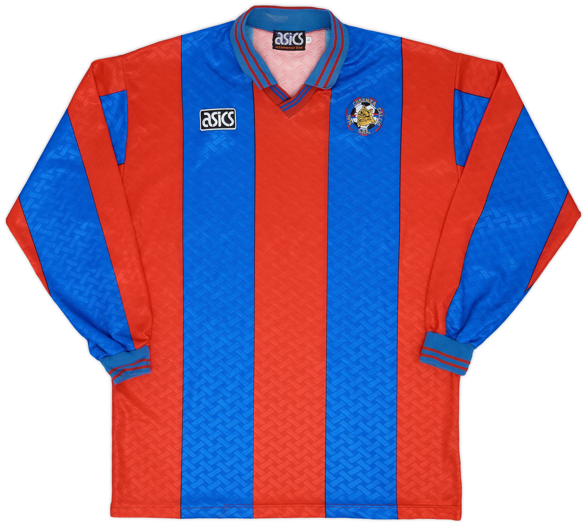 1992-93 Cosenza Home L/S Shirt - 7/10 - (XL)