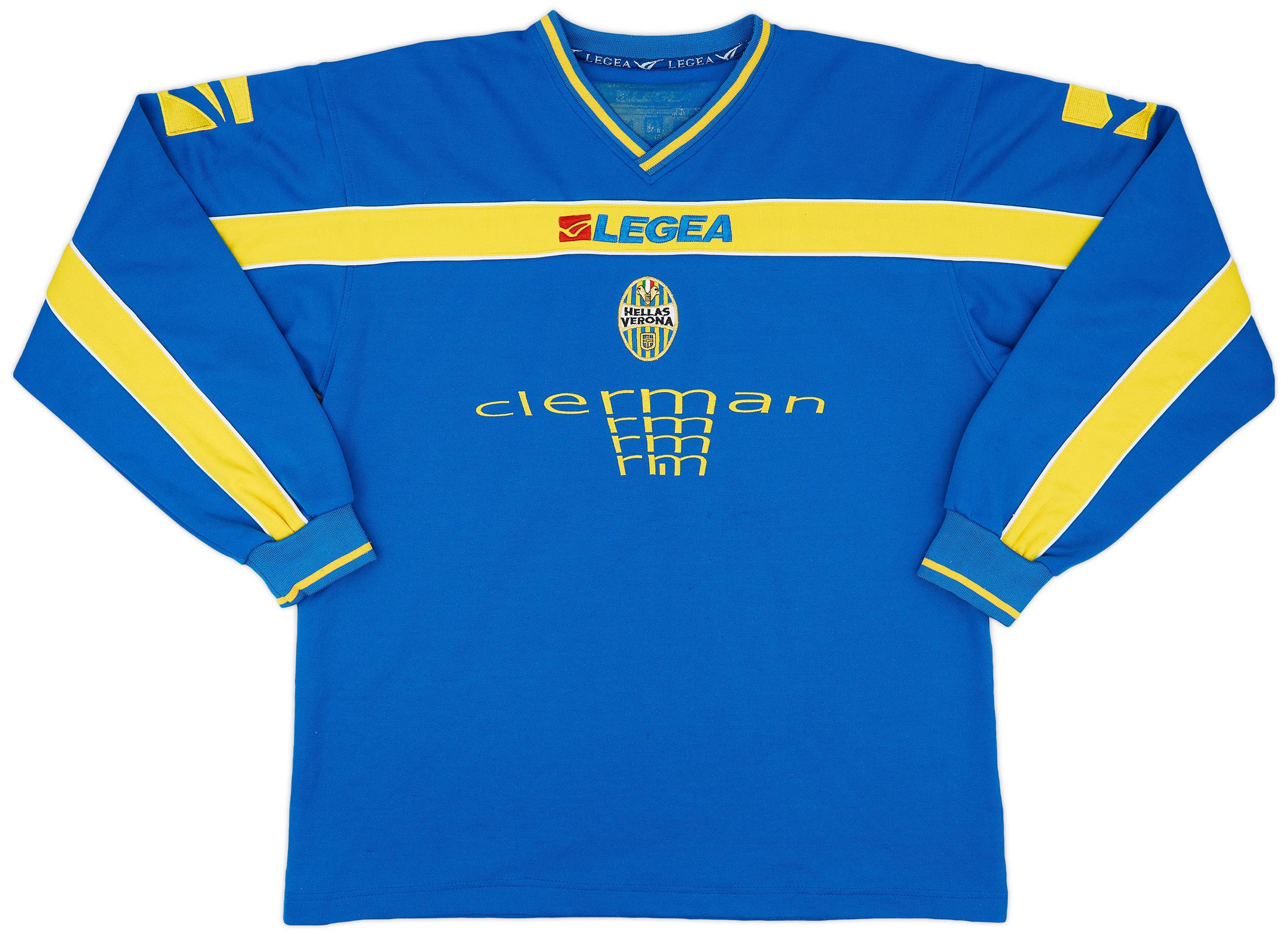2003-04 Hellas Verona Legea Sweat Top - 8/10 - (XL)