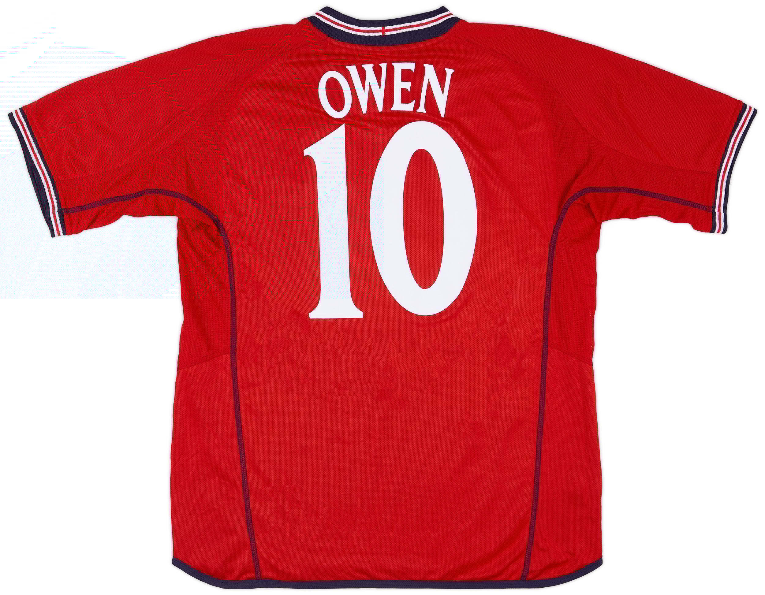 2002-04 England Away Shirt Owen #10 - 9/10 - (L)