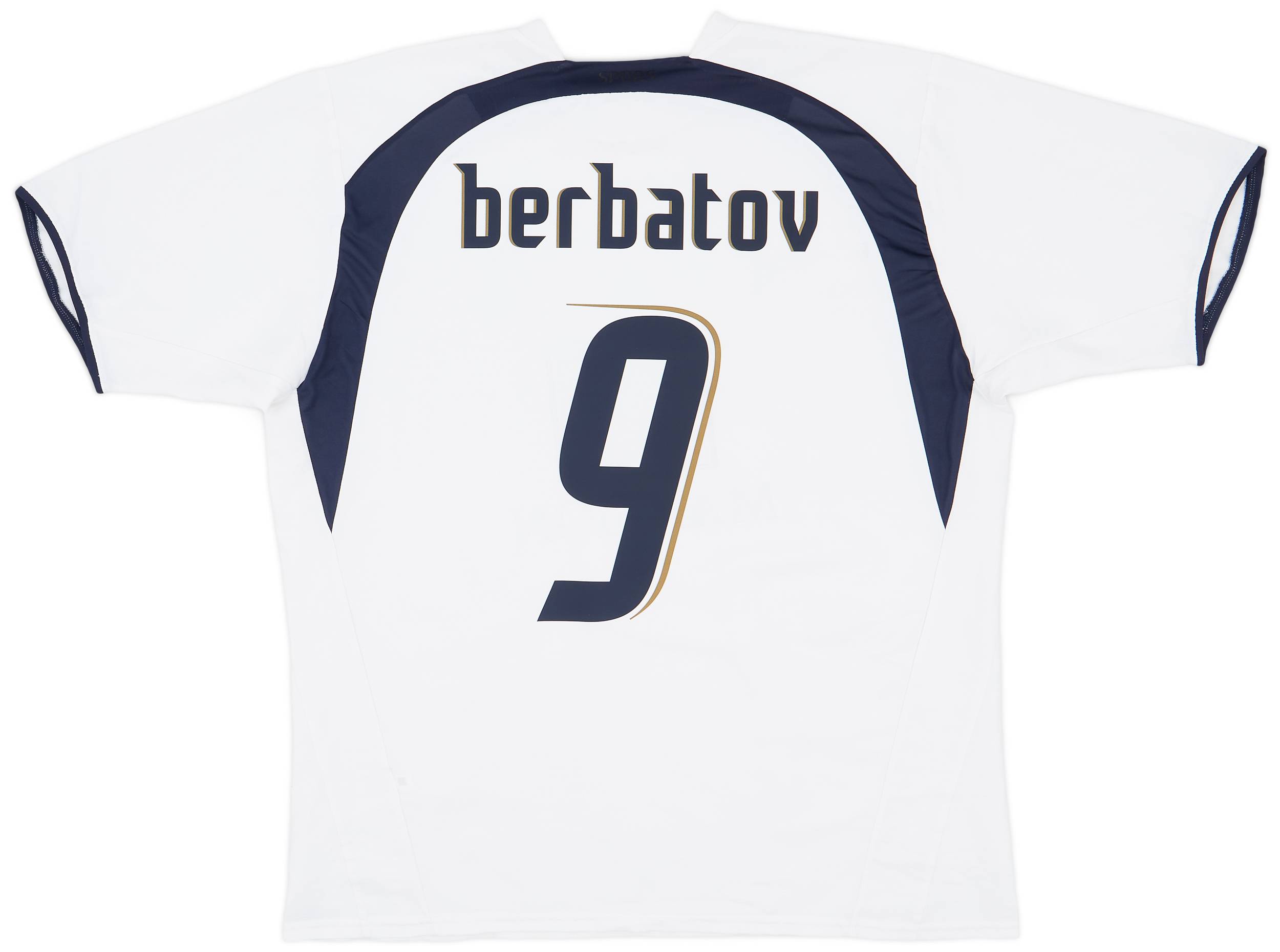 2006-07 Tottenham Home Shirt Berbatov #9 - 5/10 - (XXL)