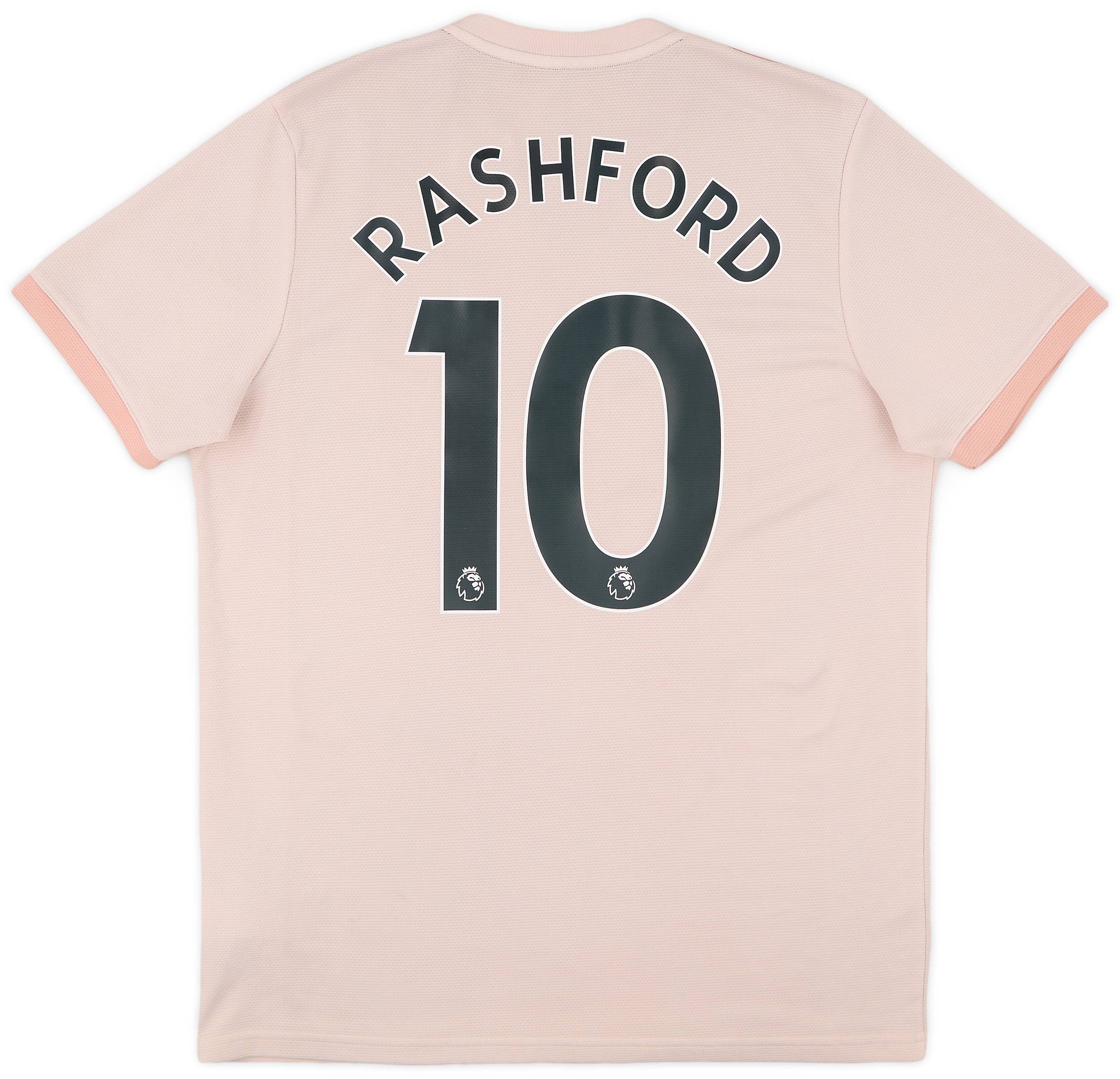 2018-19 Manchester United Away Shirt Rashford #10 - 7/10 - (L)