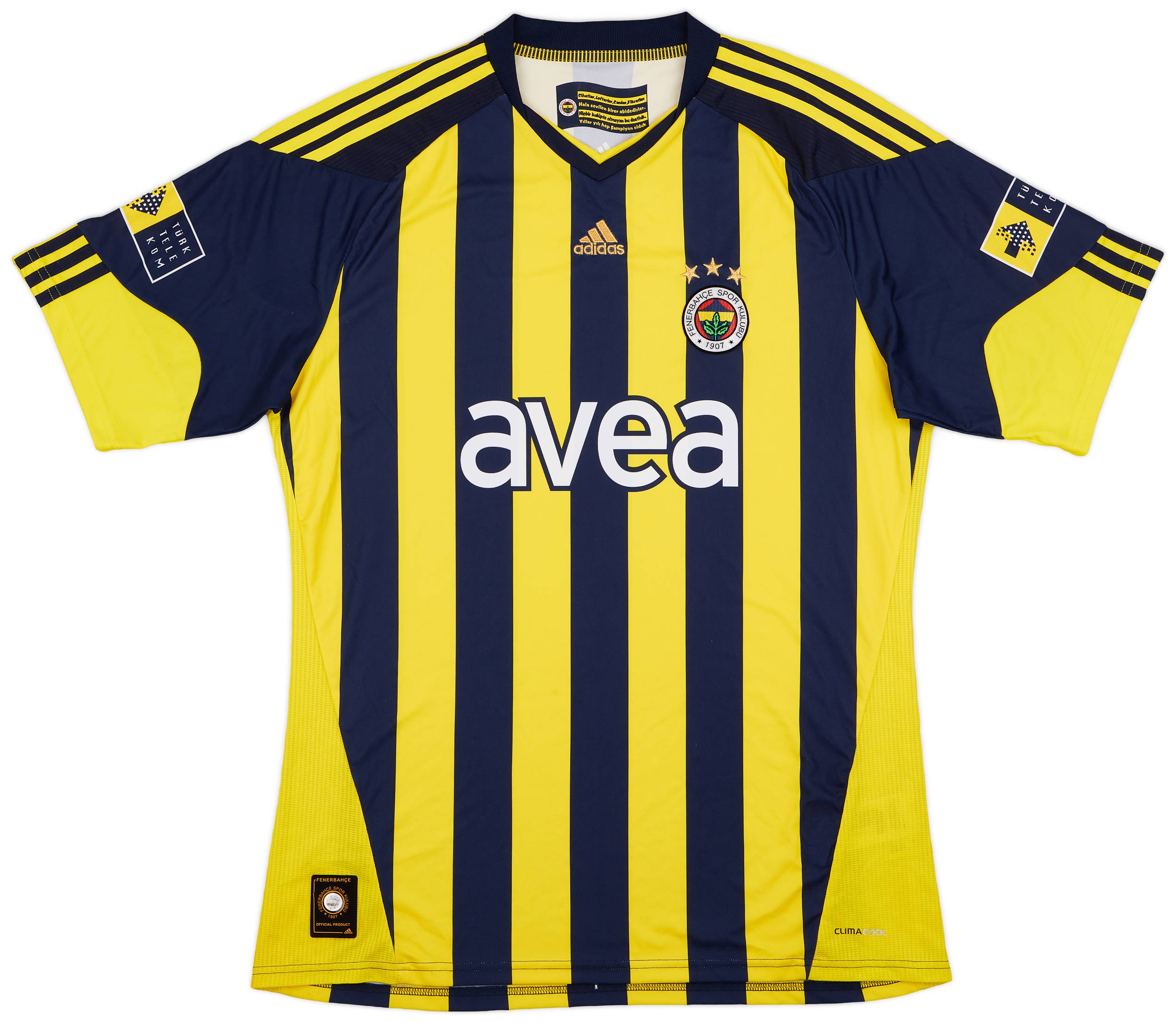 2010-11 Fenerbahce Home Shirt - 6/10 - (XL)