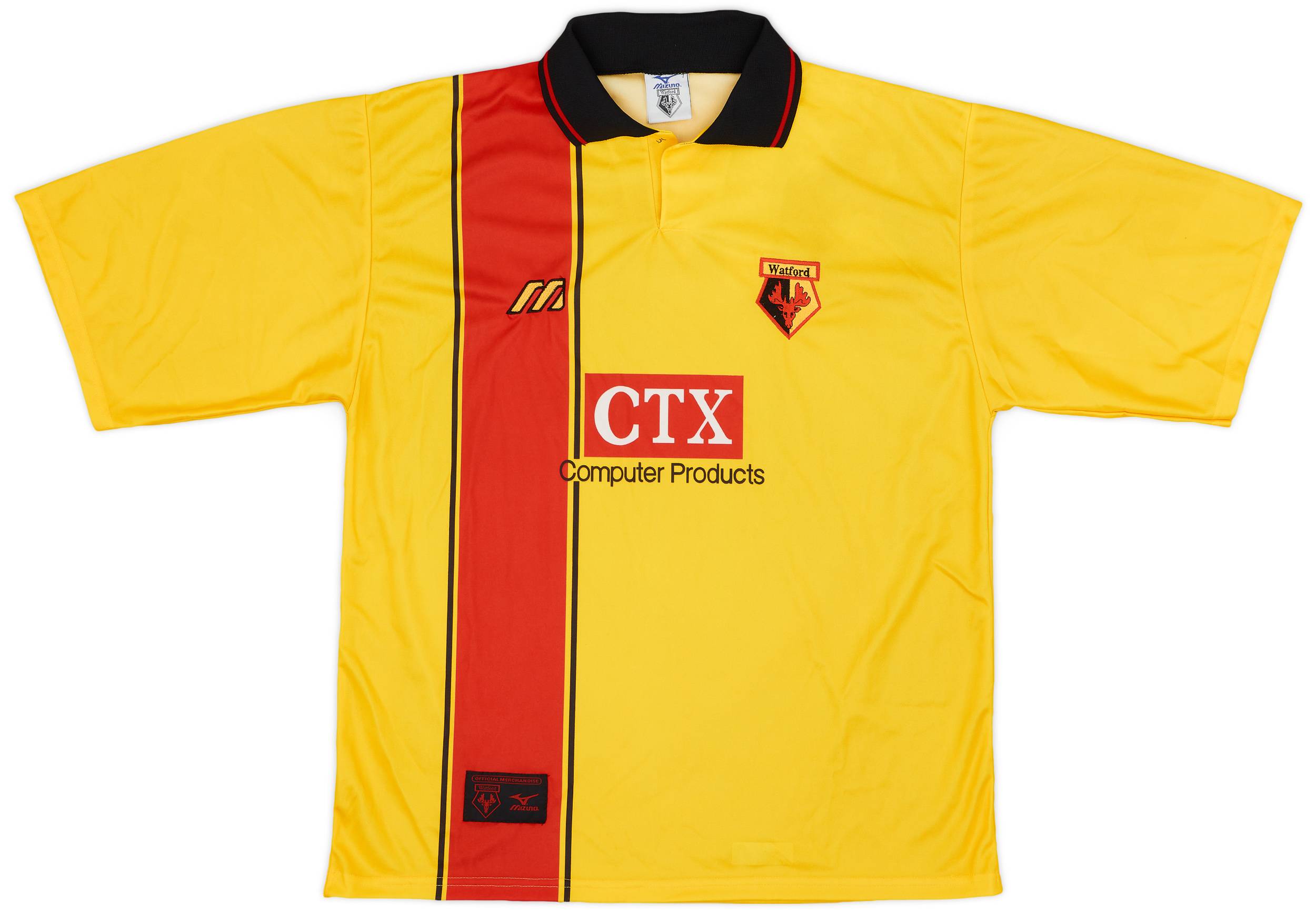1997-98 Watford Home Shirt - 9/10 - (XL)
