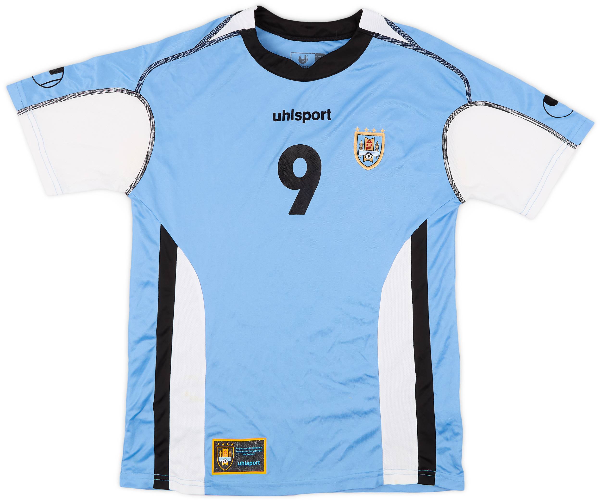 2005-06 Uruguay Home Shirt #9 - 7/10 - (S)