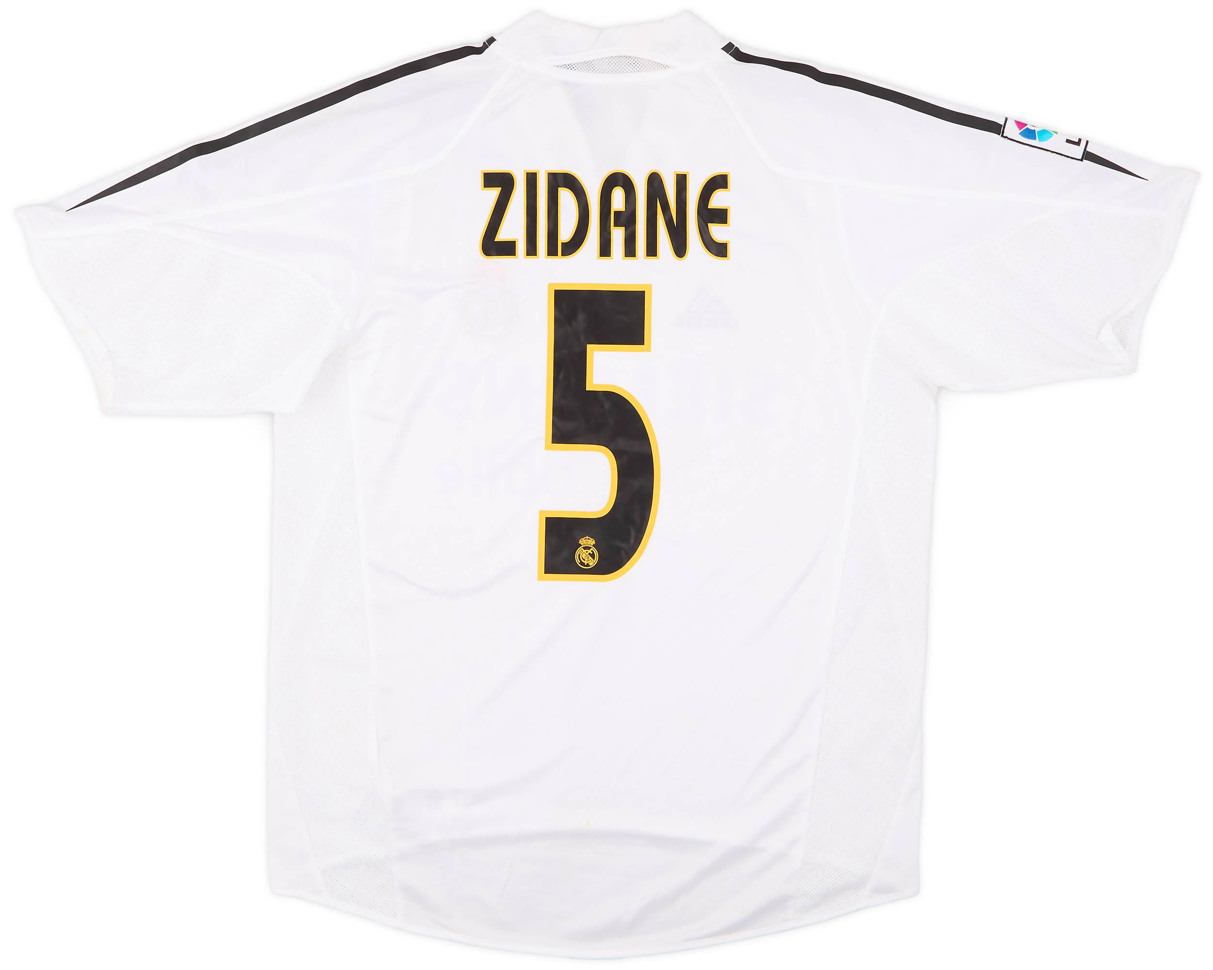 Zidane shirt real madrid hotsell