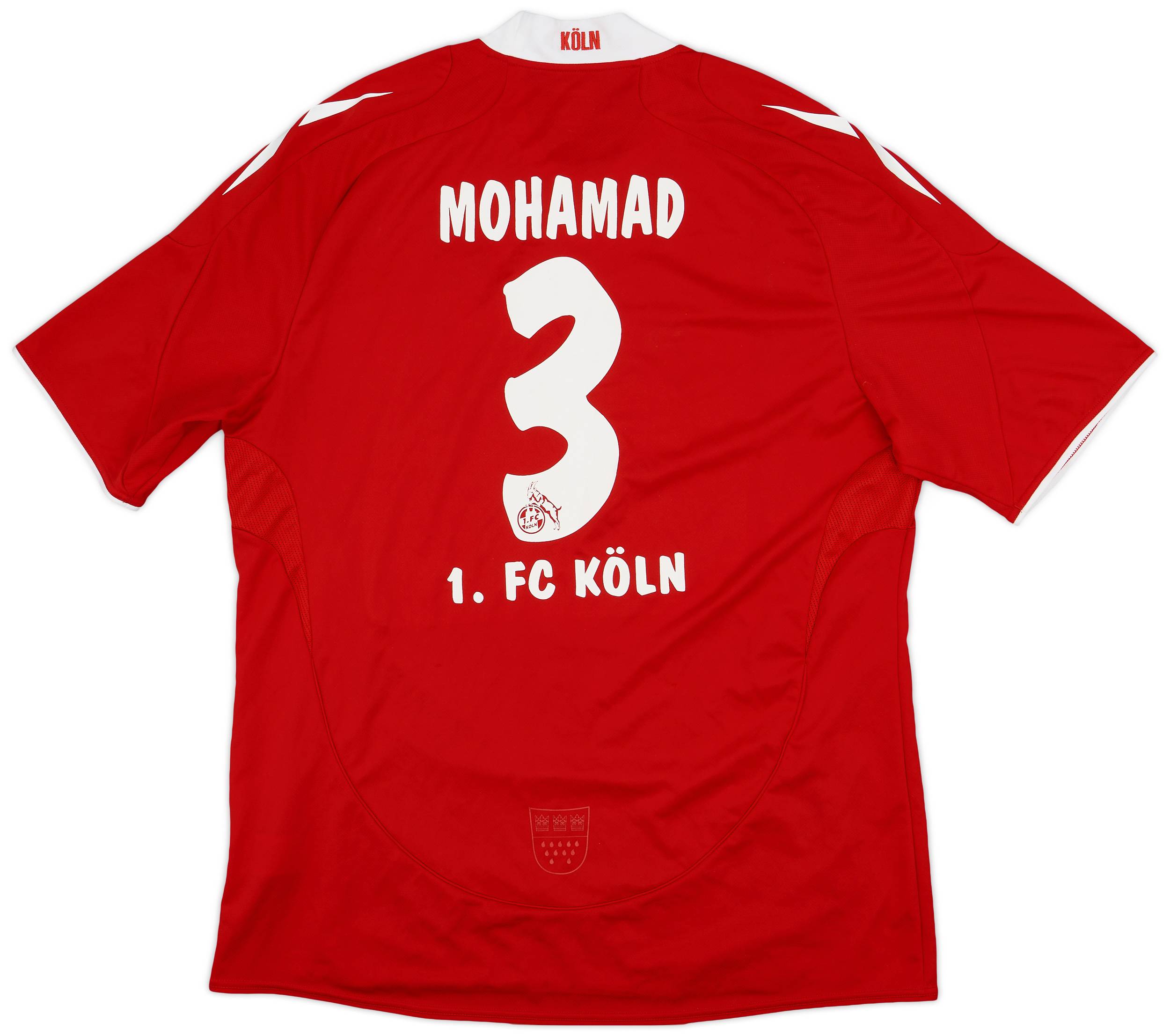 2008-09 FC Koln Home Shirt Mohamad #3 - 9/10 - (XXL)