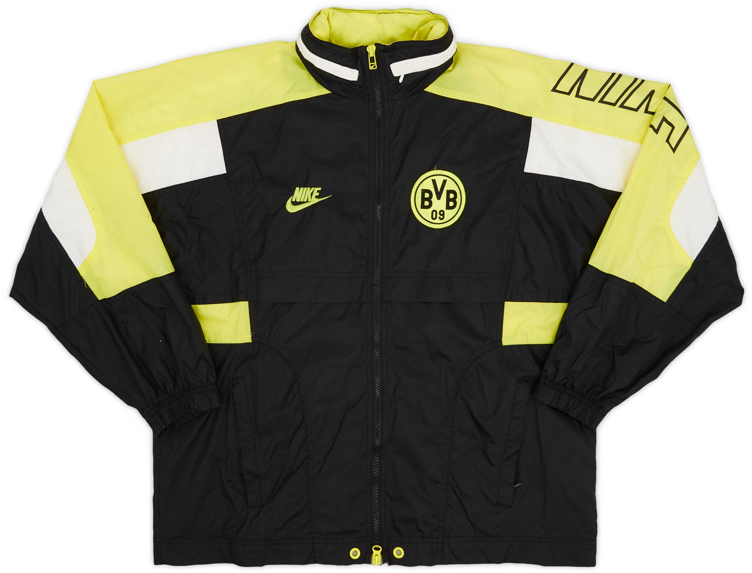 1995-96 Borussia Dortmund Nike Rain Jacket - 8/10 - (S)