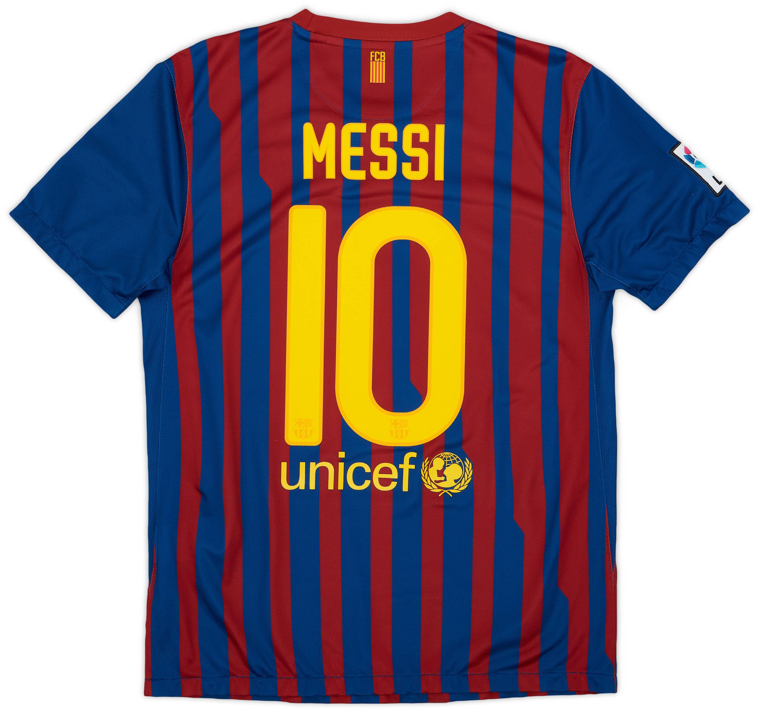 2011-12 Barcelona Home Shirt Messi #10 - 6/10 - (M)