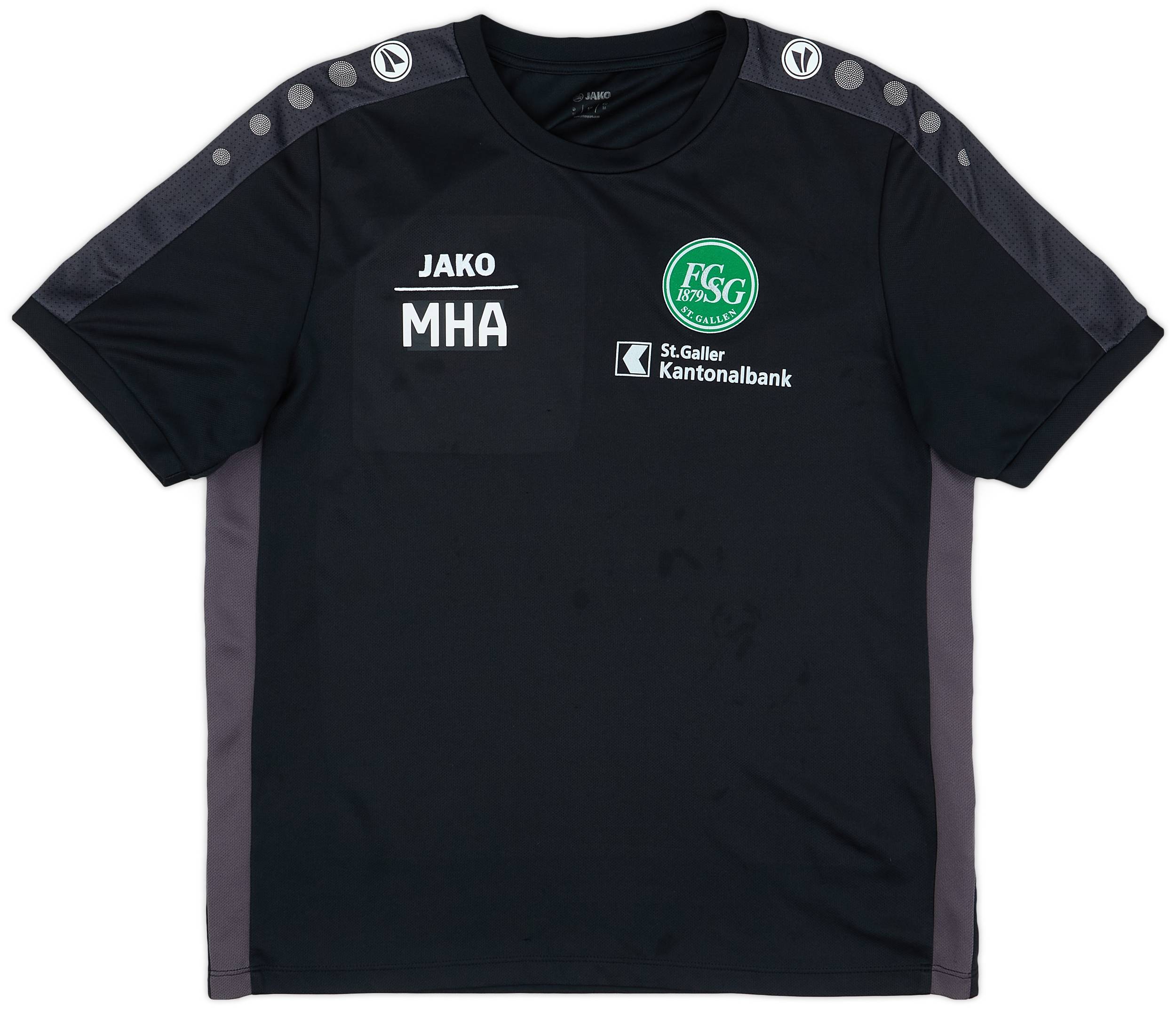 2022-23 St Gallen Staff Issue Training Shirt #MHA - 5/10 - (S)