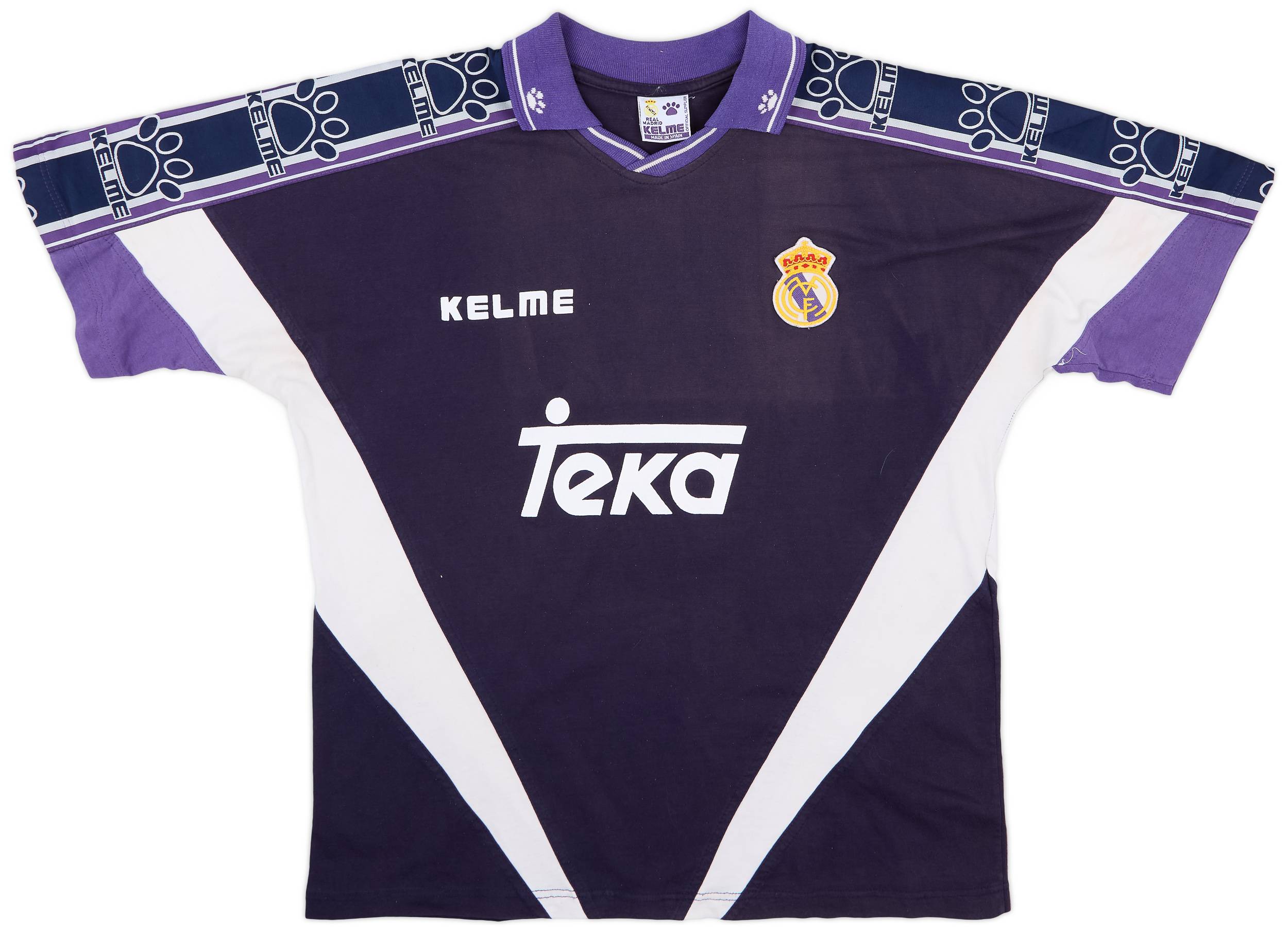 商品画像：1997-98 Real Madrid Third Shirt (L) 2