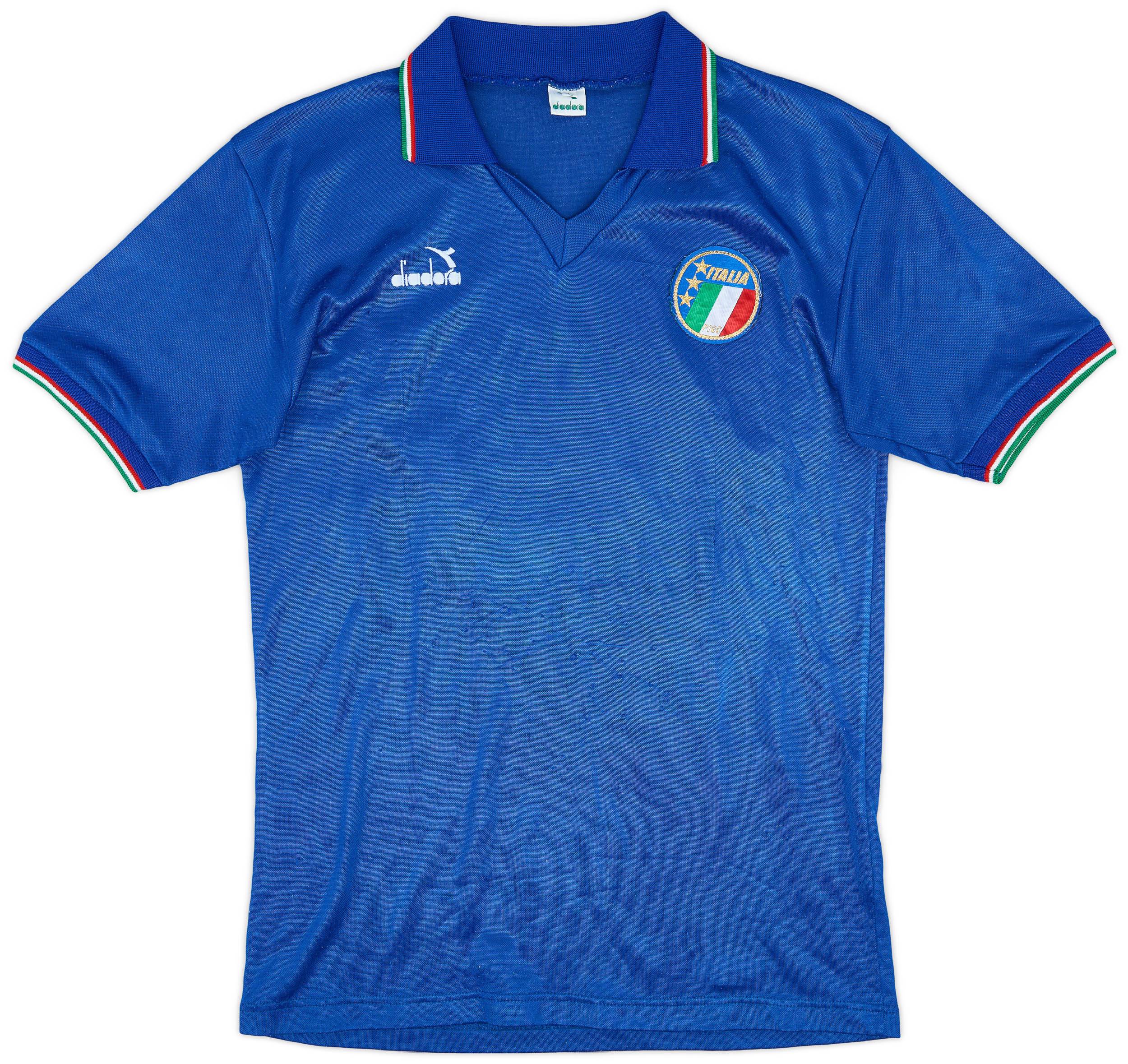 1986-90 Italy Home Shirt #4 - 8/10 - (L)