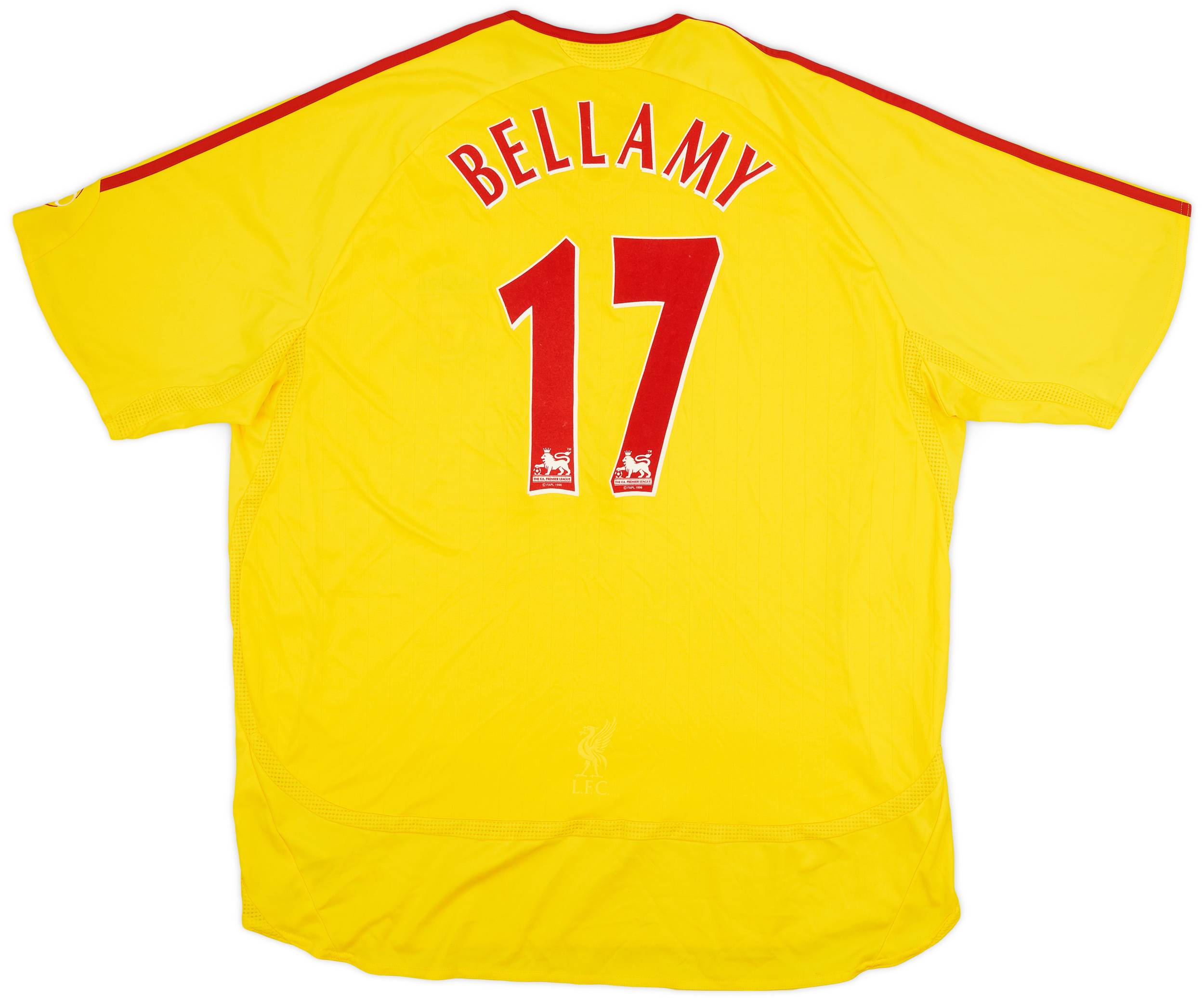 2006-07 Liverpool Away Shirt Bellamy #17 - 6/10 - (XXL)