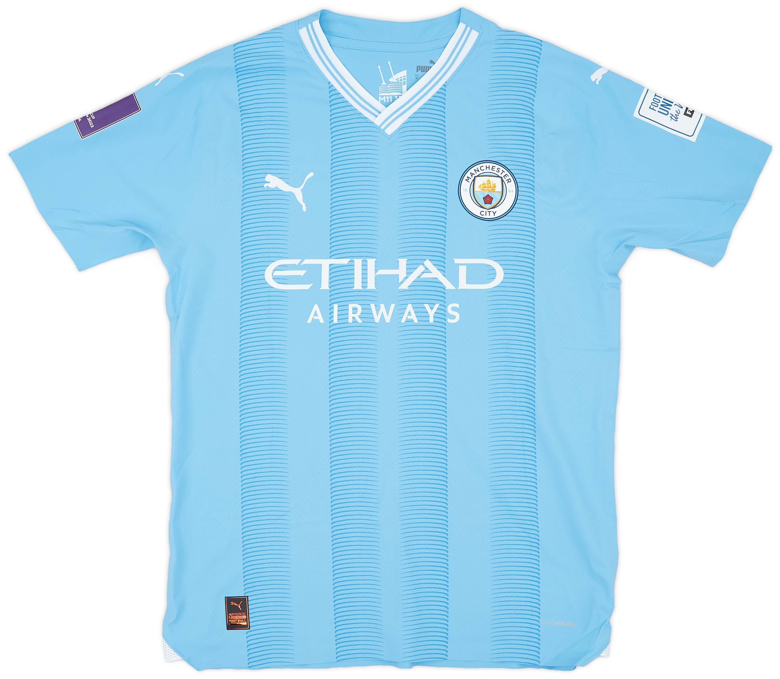 2023-24 Manchester City Match Issue Club World Cup Home