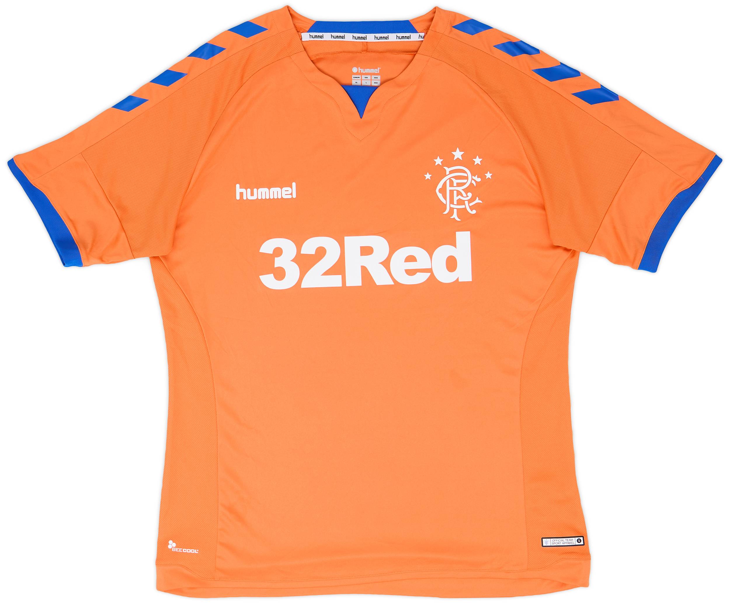 2018-19 Rangers Third Shirt - 6/10 - (XL)