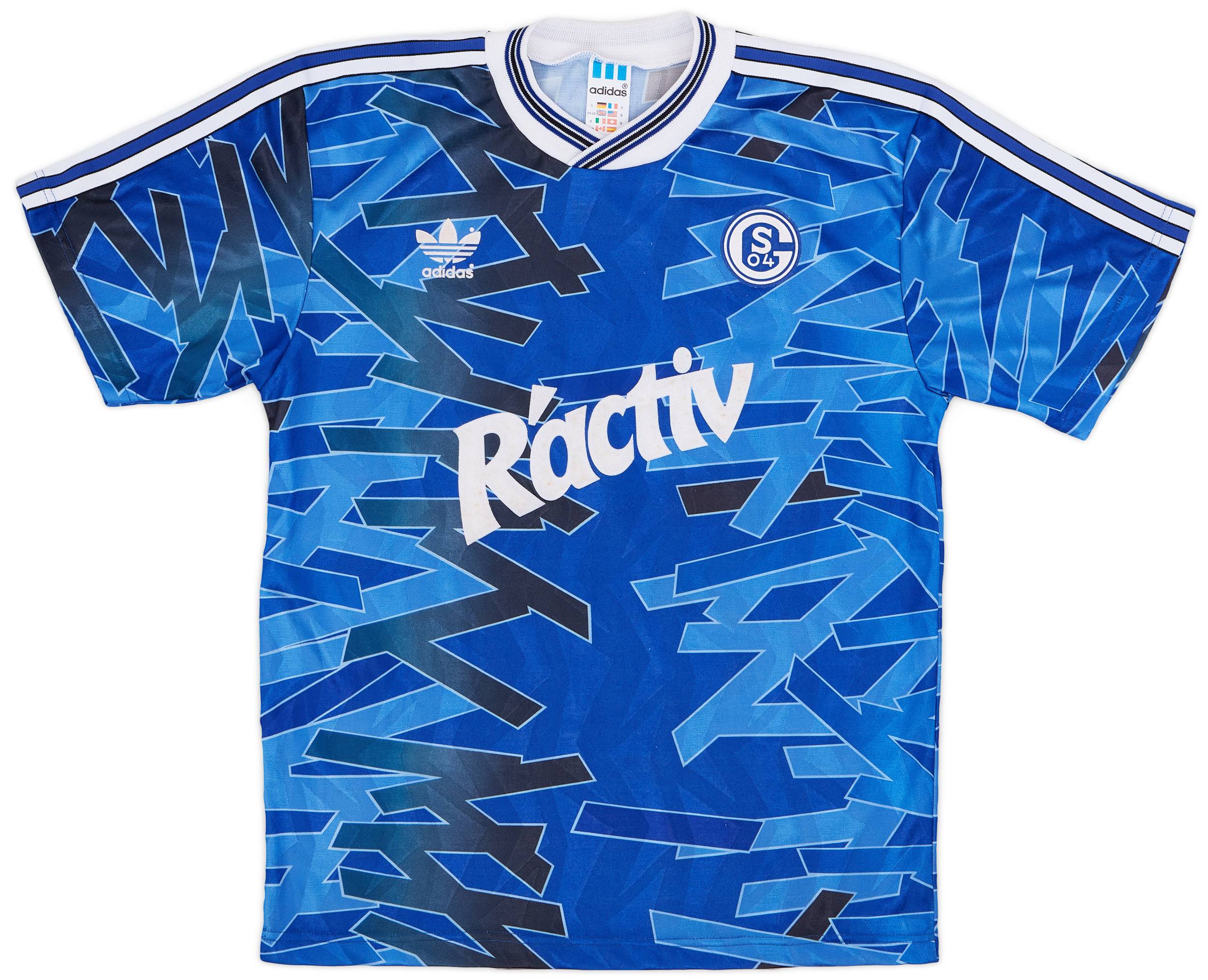 1992-93 Schalke 04 Home Shirt - 9/10 - (S)