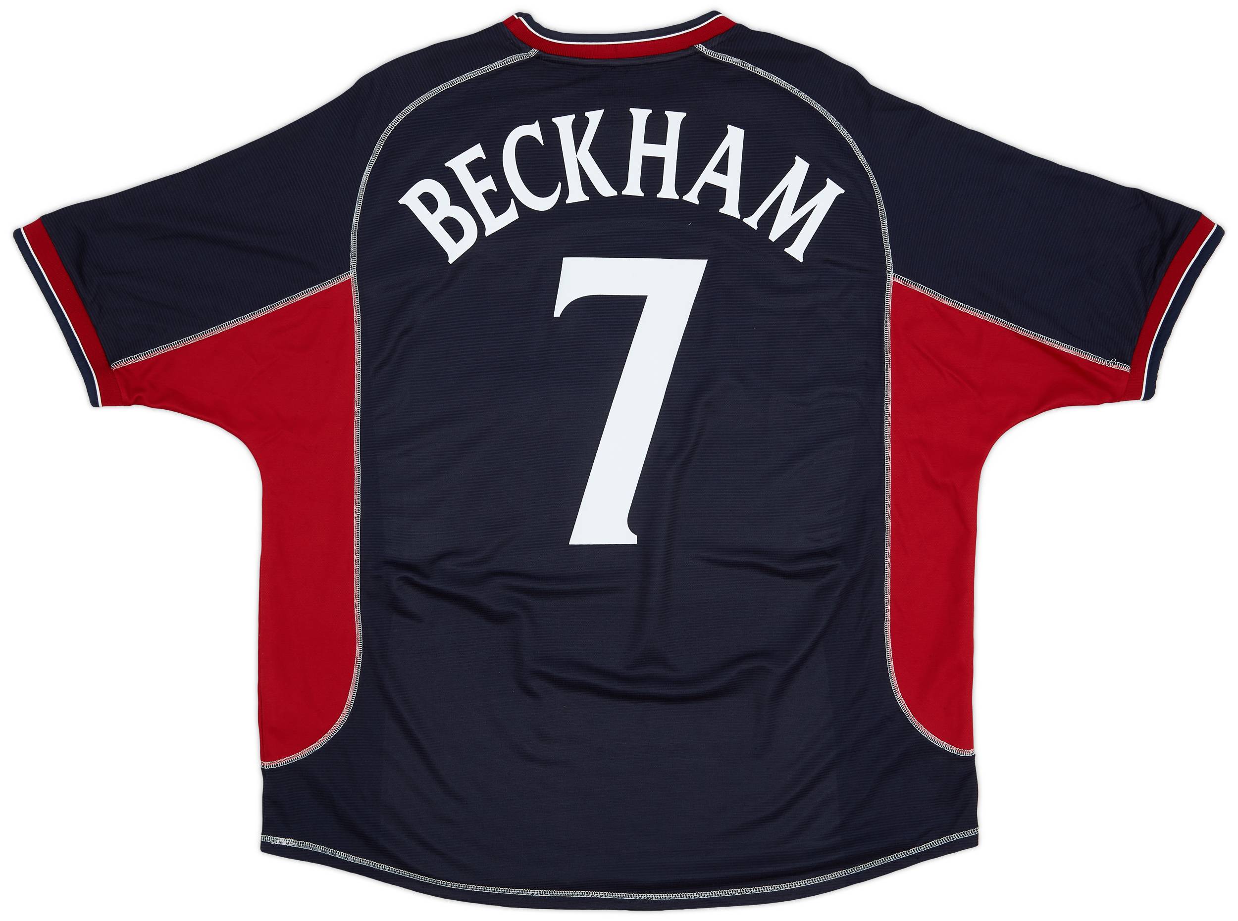 2000-01 Manchester United Third Shirt Beckham #7 - 7/10 - (XXL)