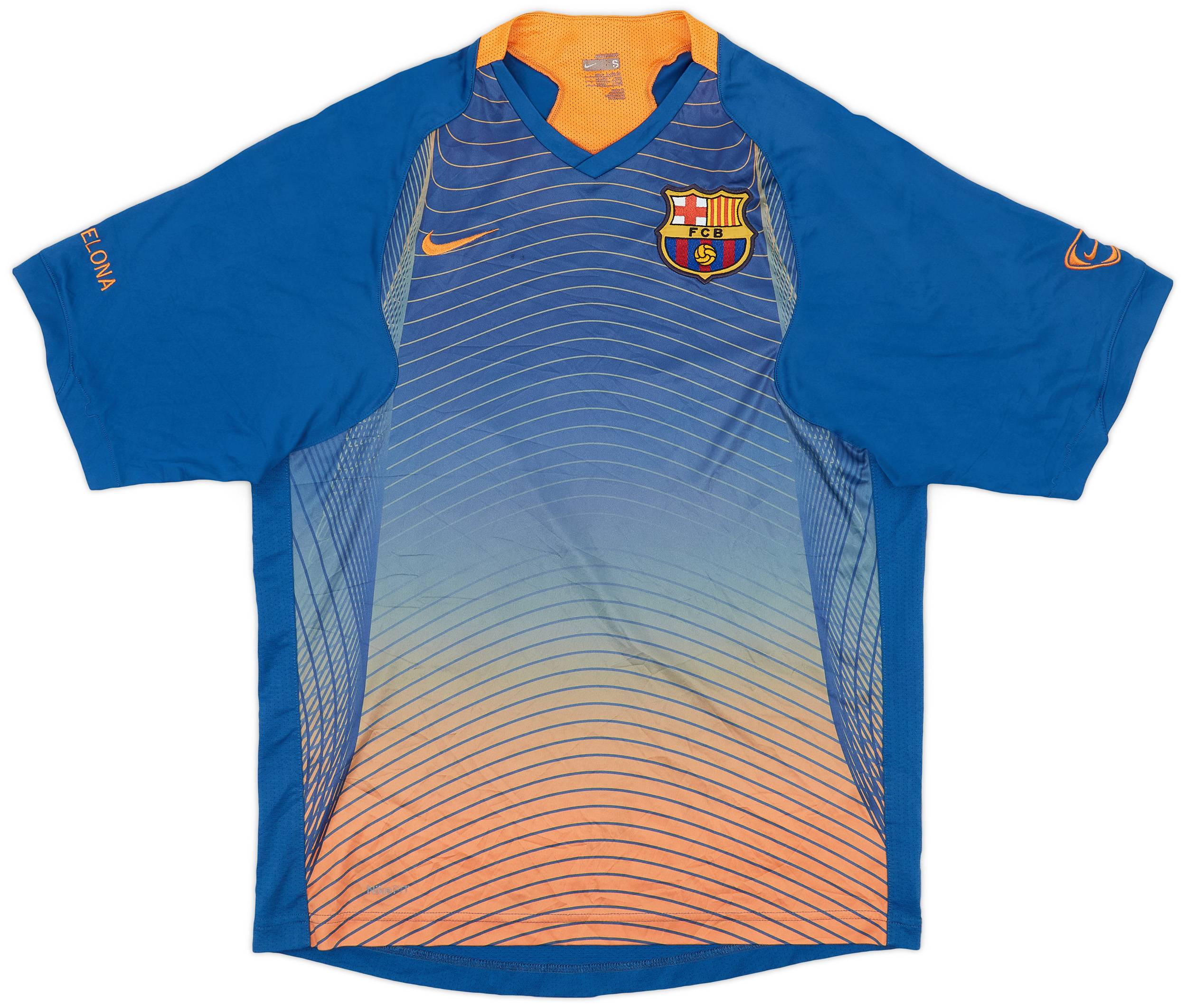2006-07 Barcelona Nike Training Shirt - 8/10 - (S)