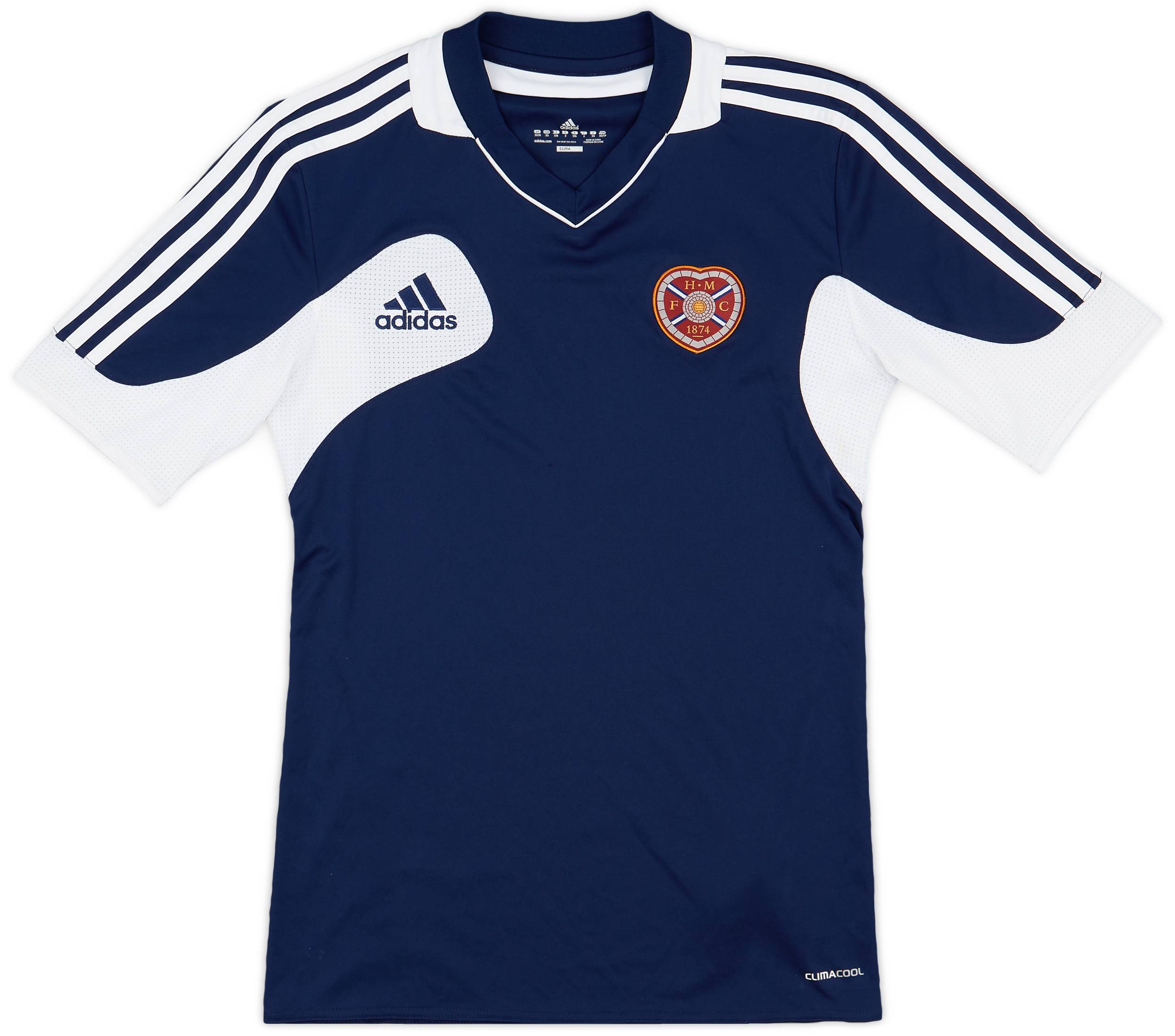 2011-12 Hearts adidas Training Shirt - 8/10 - (XS)