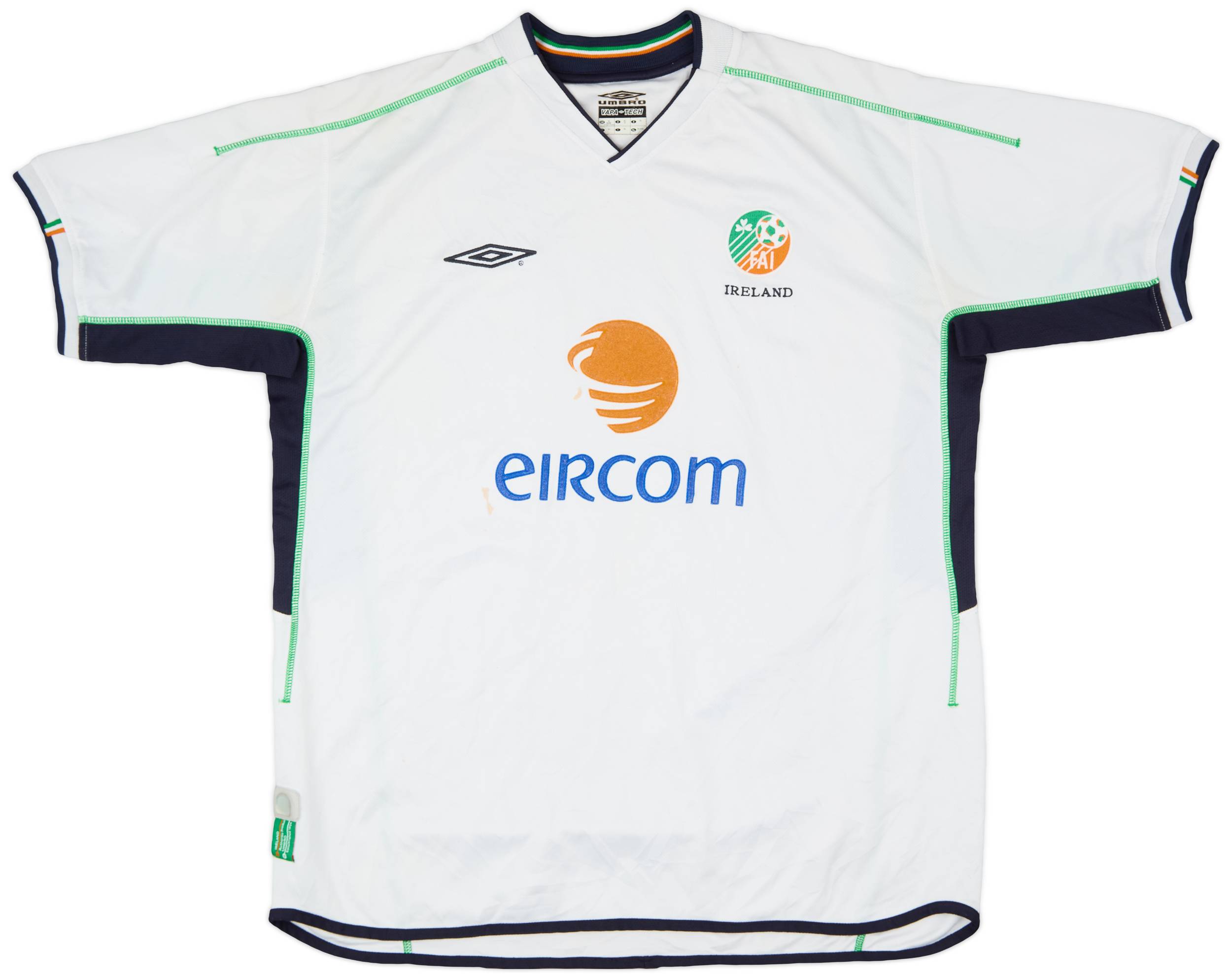 2002-03 Ireland Away Shirt - 6/10 - (XL)