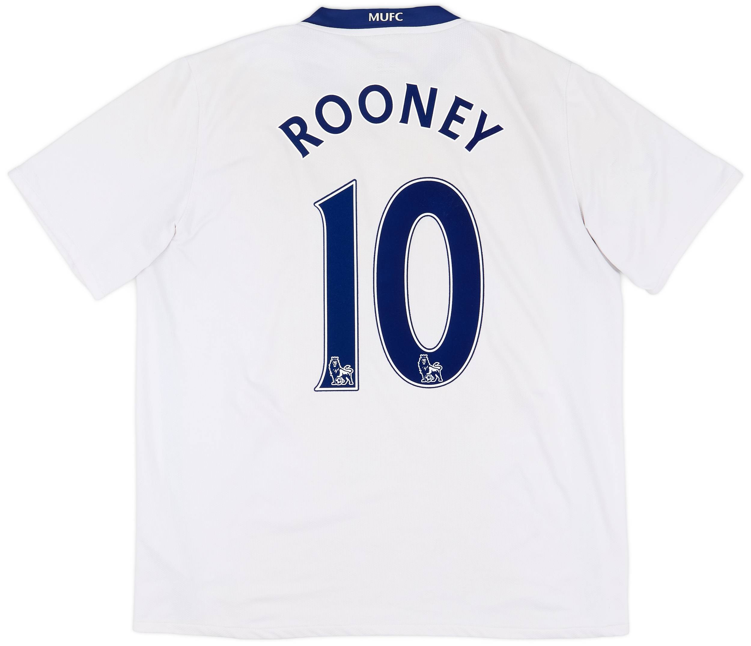 2008-10 Manchester United Away Shirt Rooney #10 - 5/10 - (XL)