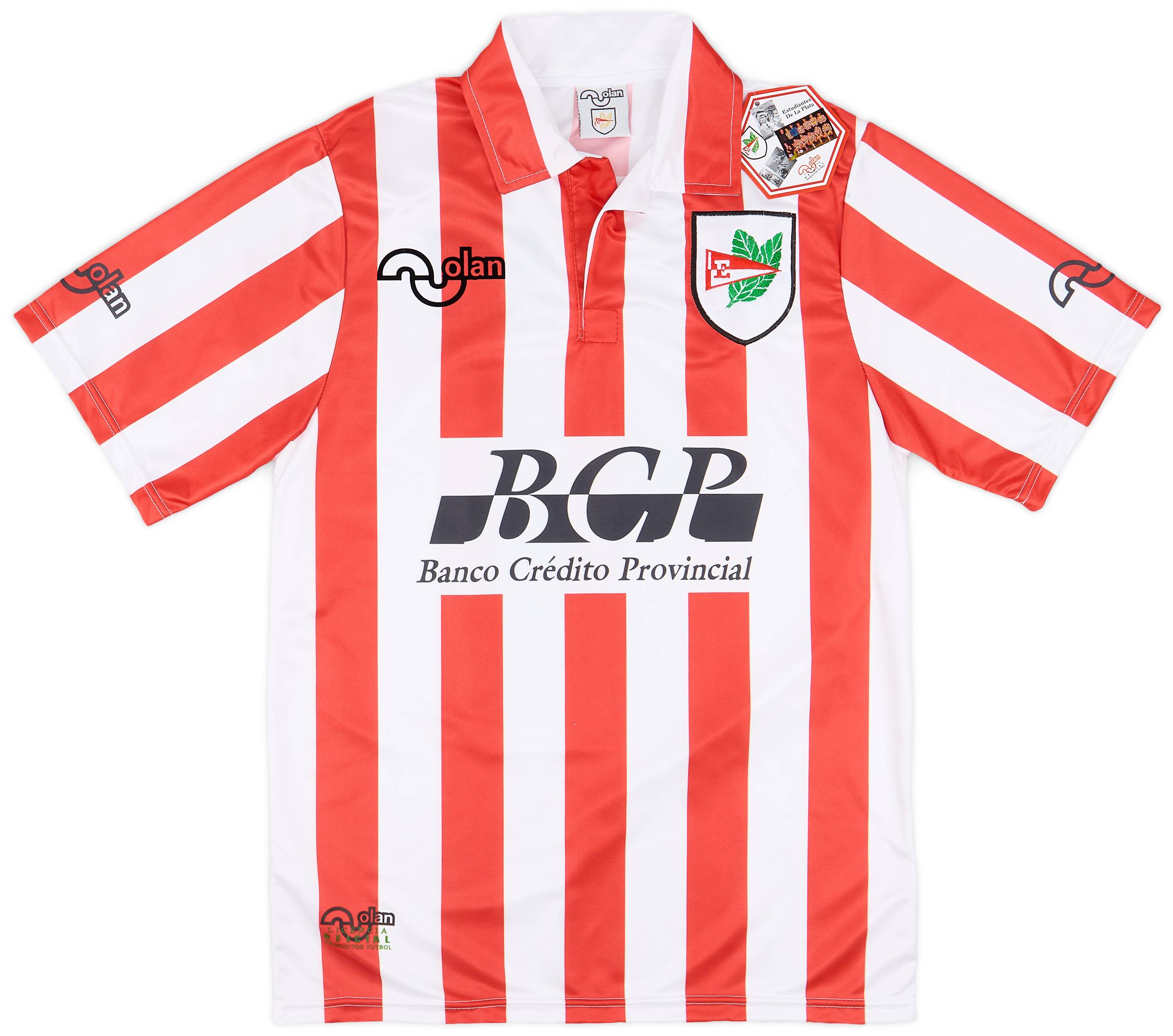 1995-97 Estudiantes Olan Reissue Home Shirt #11 (Veron)