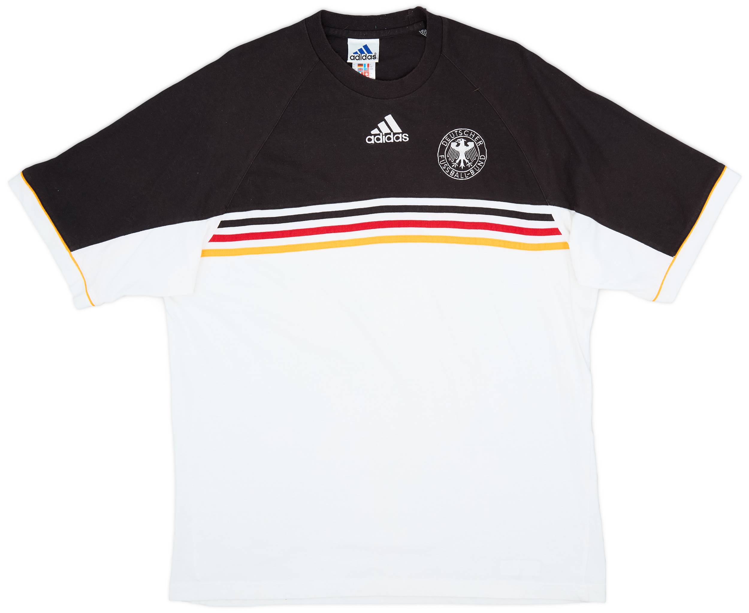 1998-00 Germany adidas Cotton Tee - 8/10 - (XL)