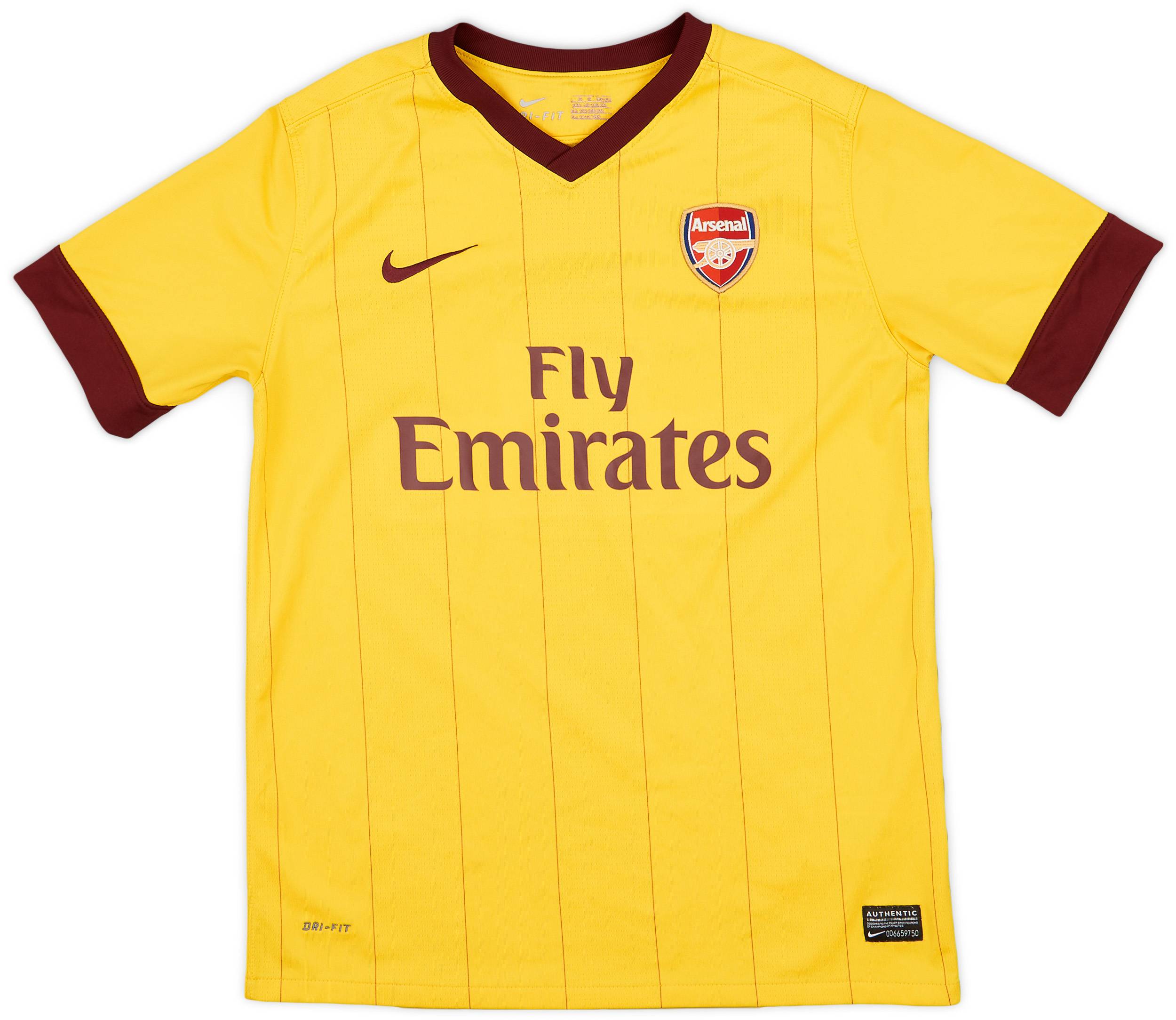 2010-13 Arsenal Away Shirt - 6/10 - (L.Boys)