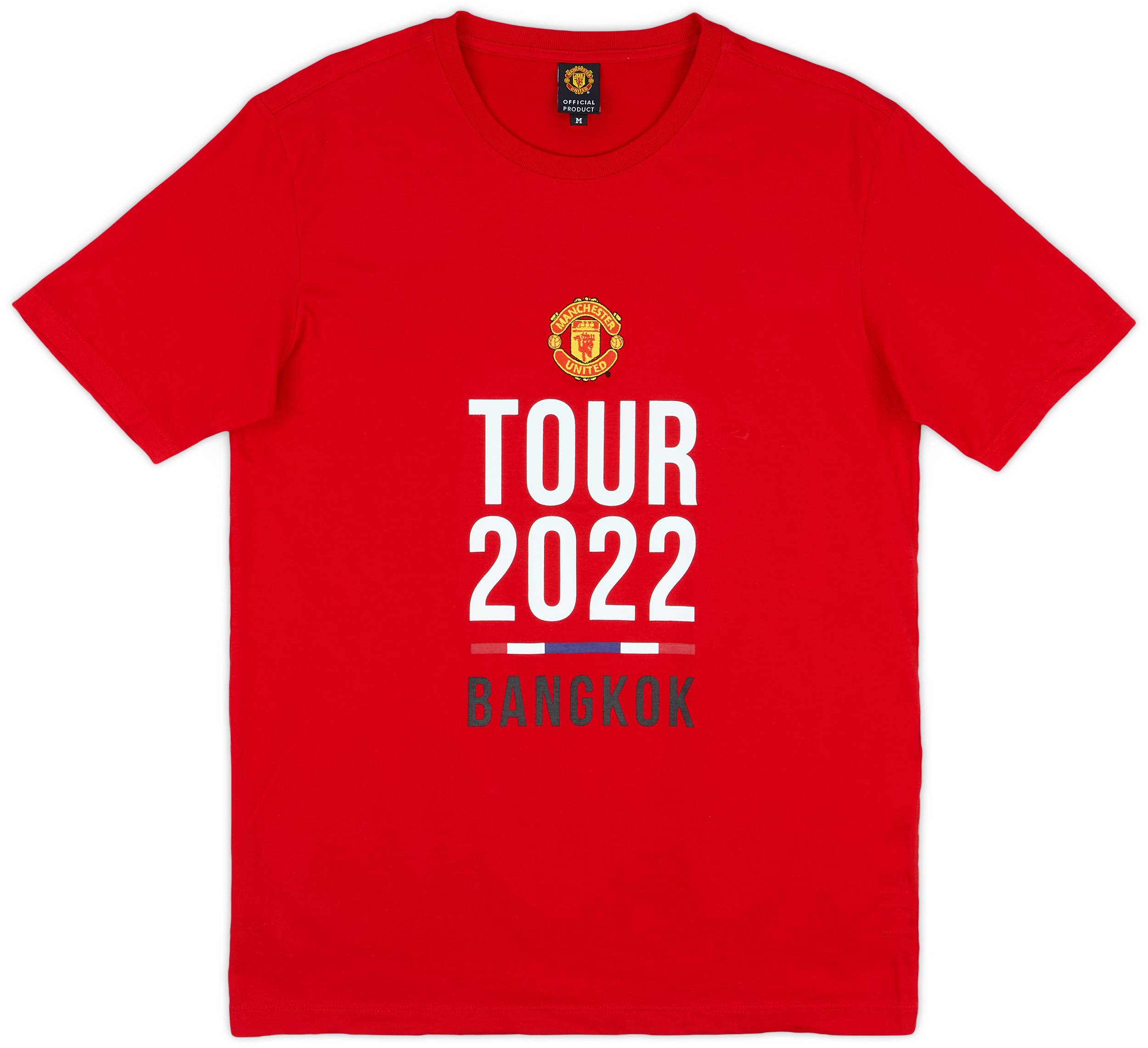 2022-23 Manchester United Pre-Season Tour Tee - 9/10 - (M)