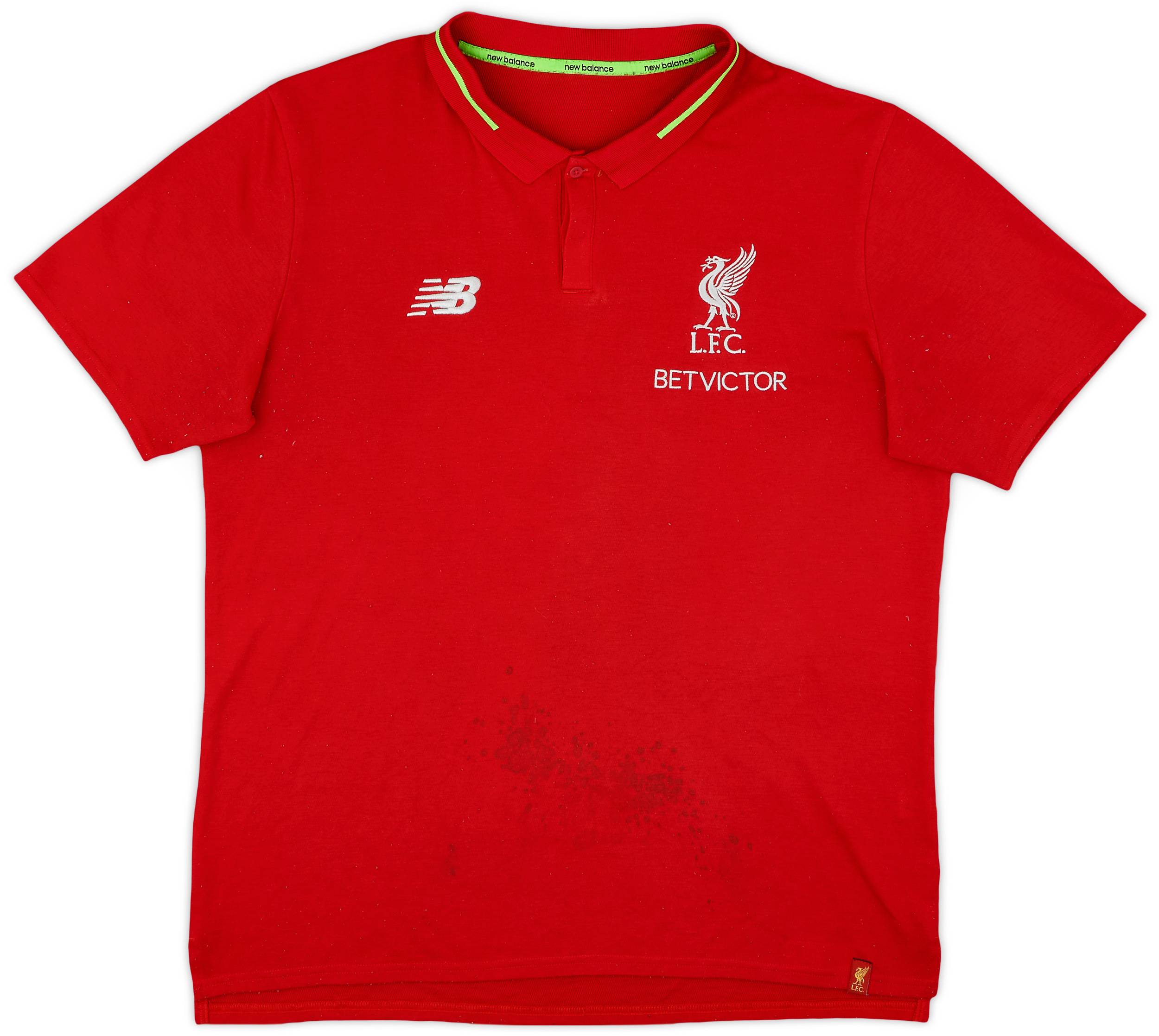 2016-17 Liverpool New Balance Polo Shirt - 4/10 - (XL)