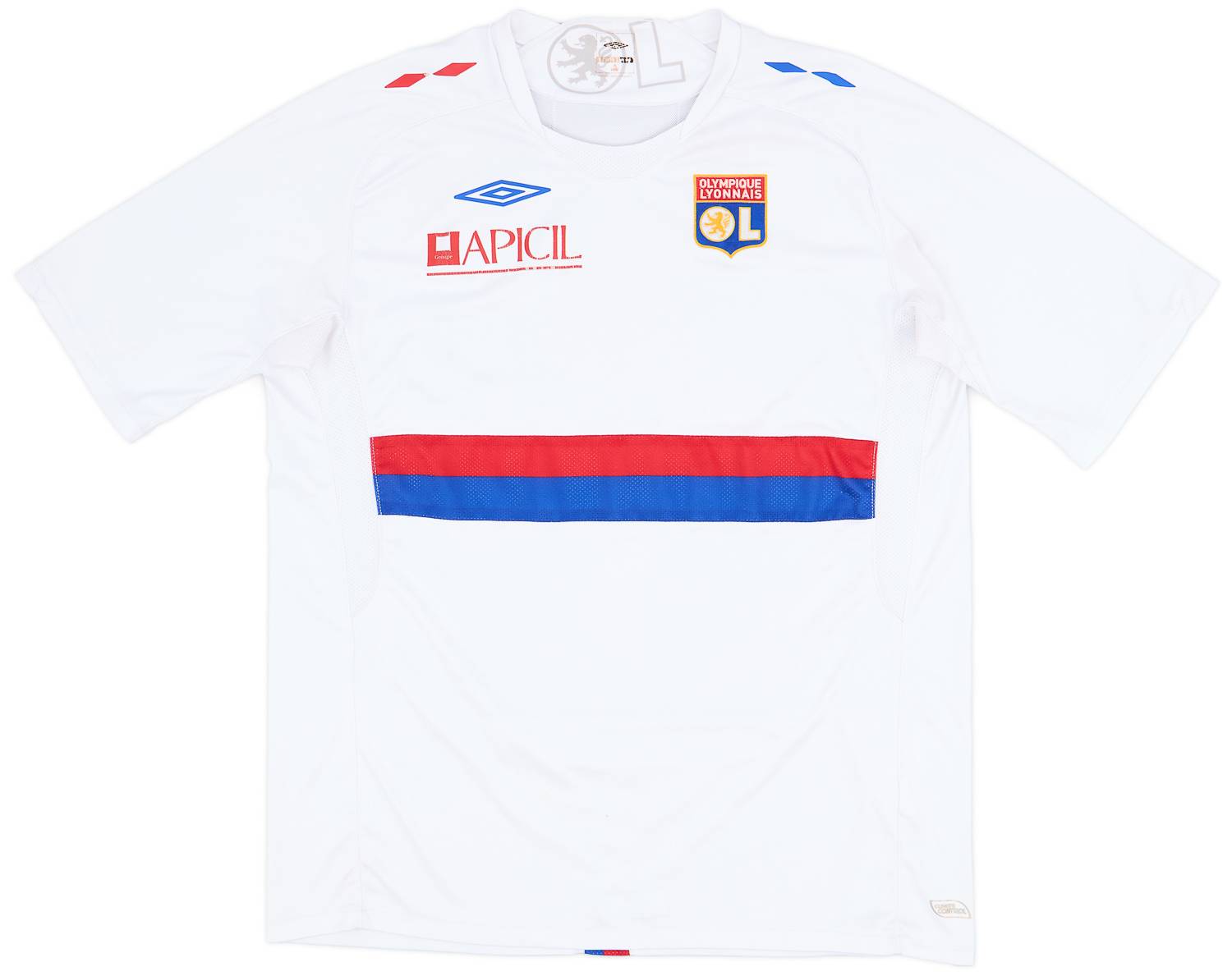 2009-10 Lyon Home Shirt - 6/10 - (XL)