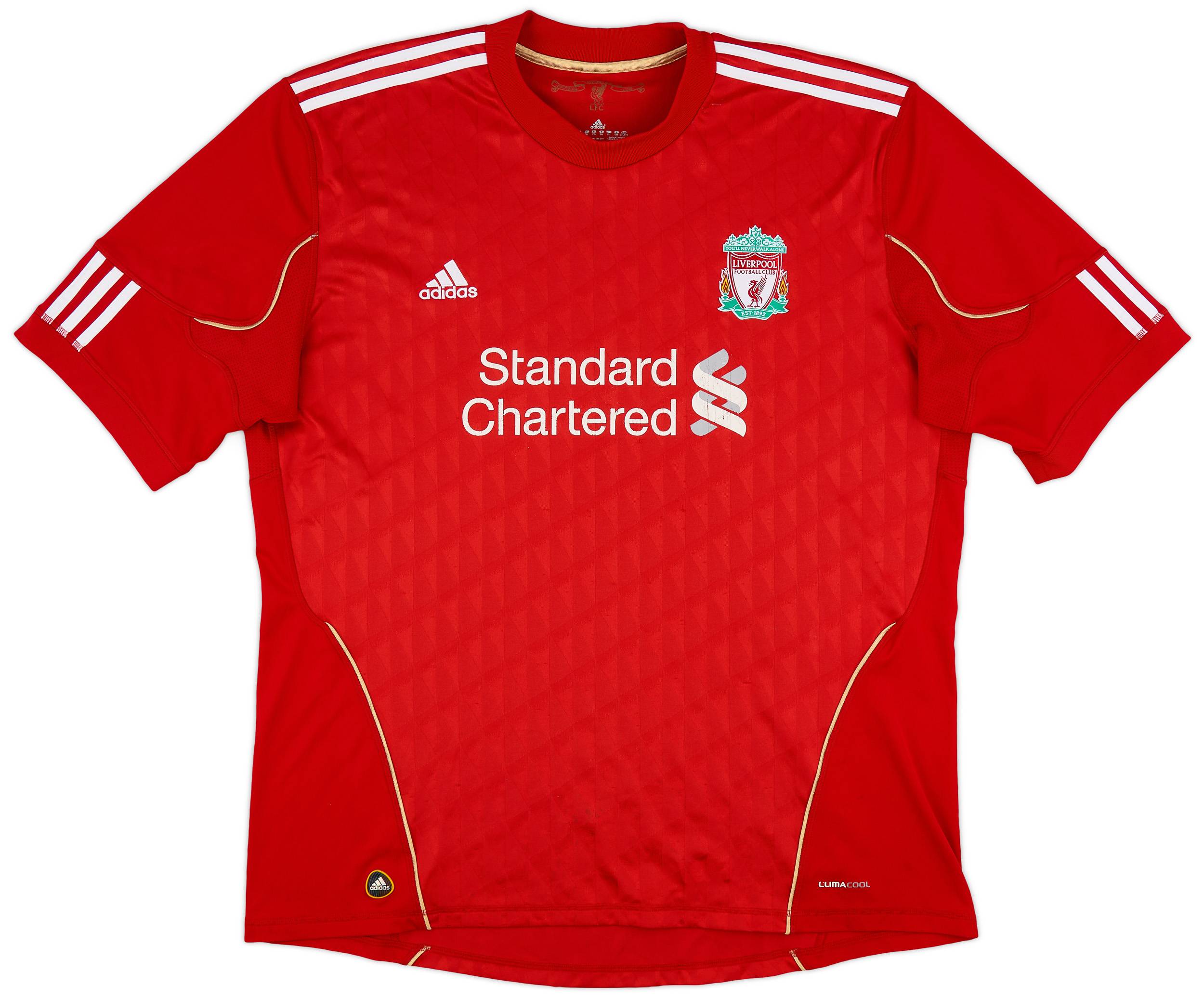 2010-12 Liverpool Home Shirt - 5/10 - (XXL)