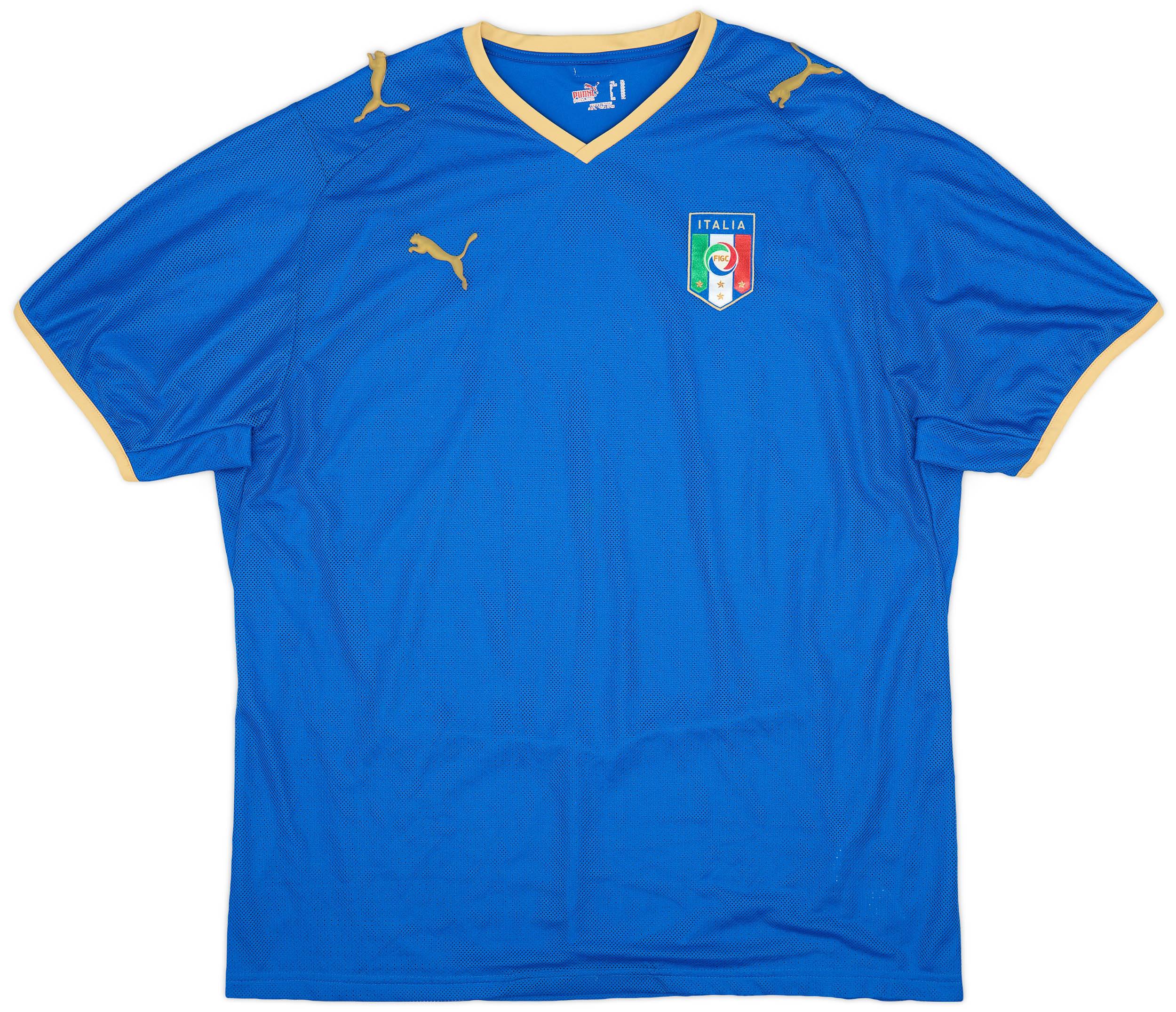 2007-08 Italy Home Shirt - 5/10 - (XL)