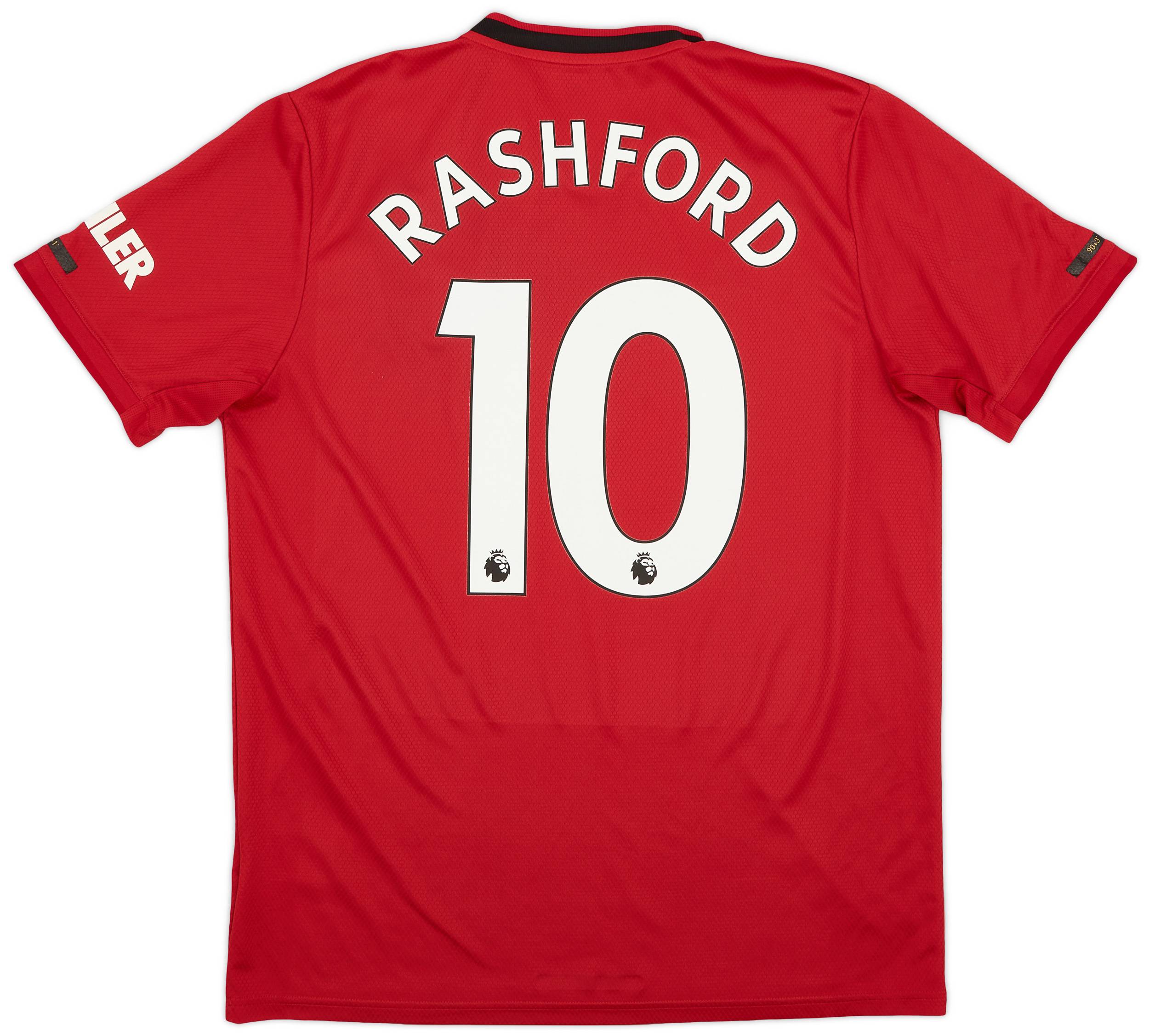 2019-20 Manchester United Home Shirt Rashford #10 - 8/10 - (L)
